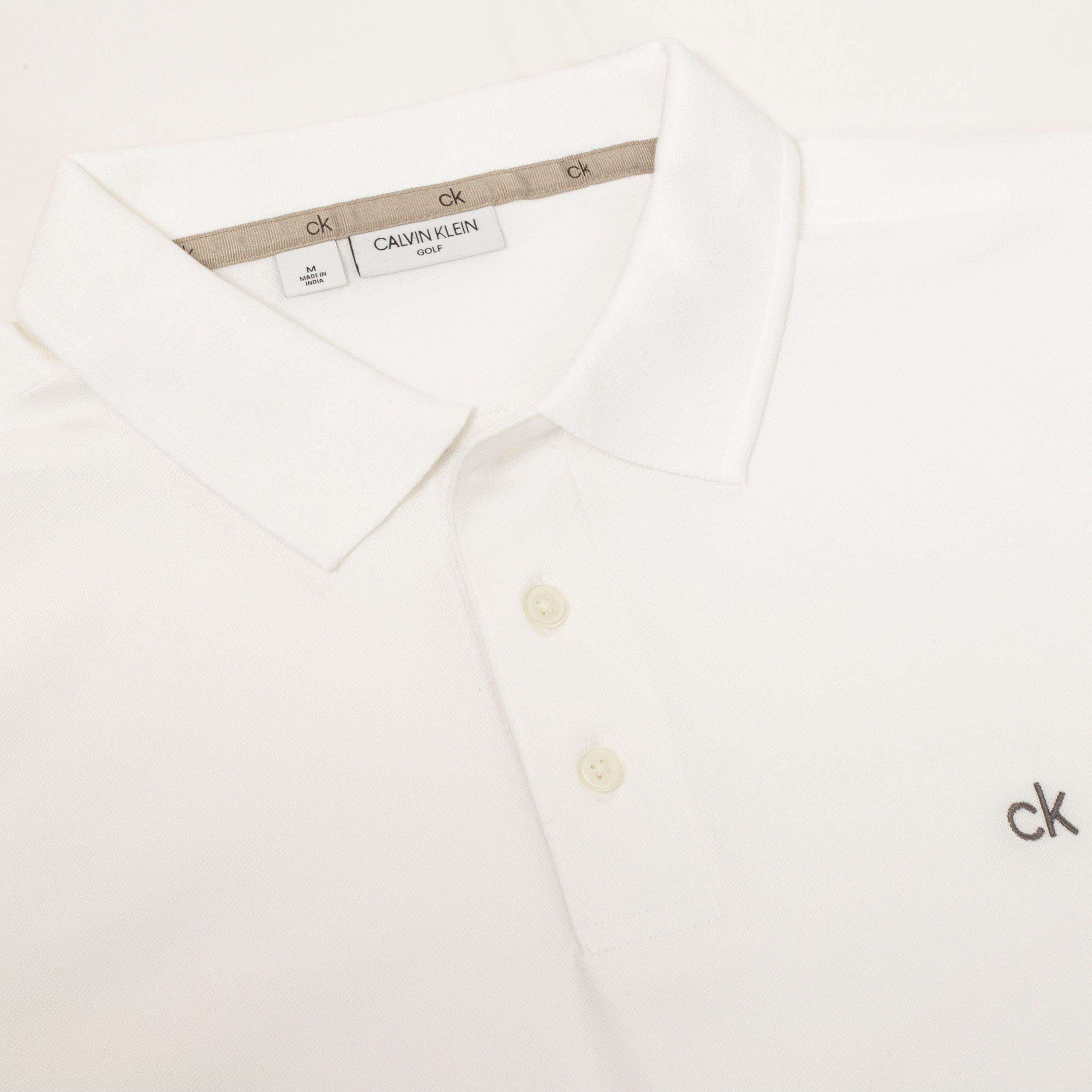 White - Calvin Klein Golf - Planet Polo Shirt - 8