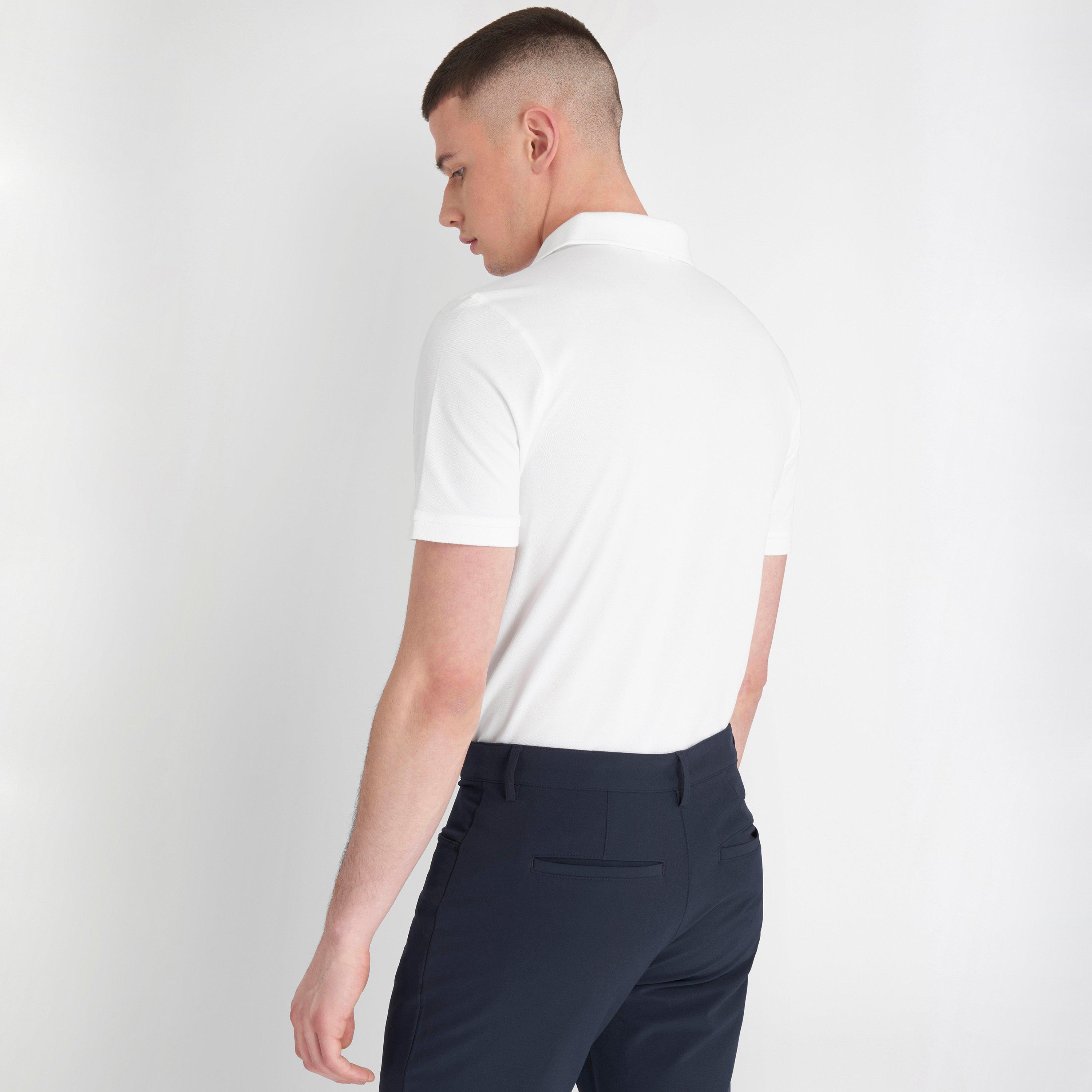 White - Calvin Klein Golf - Planet Polo Shirt - 4