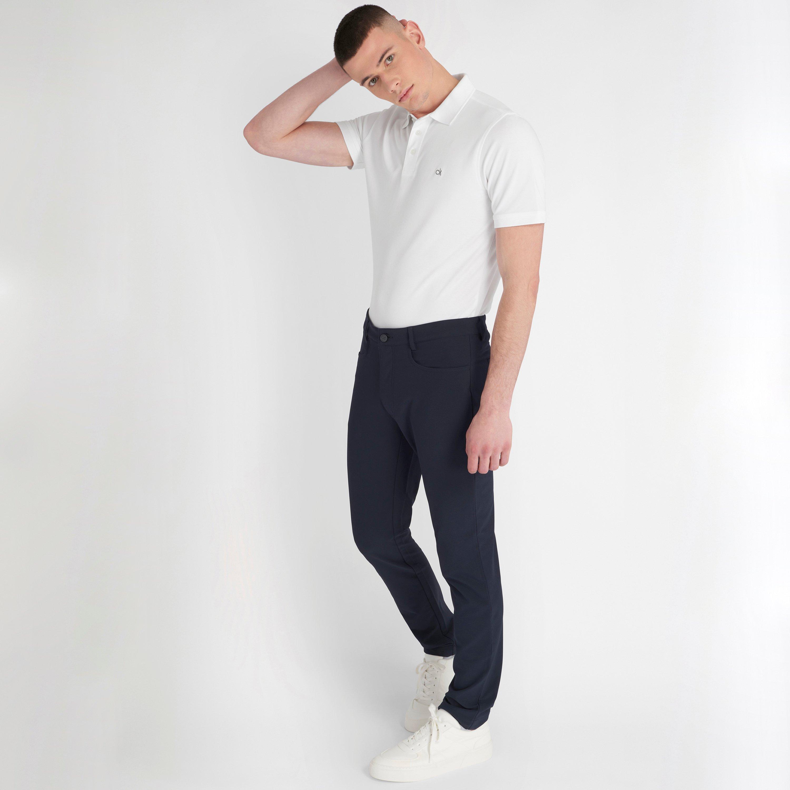 White - Calvin Klein Golf - Planet Polo Shirt - 6