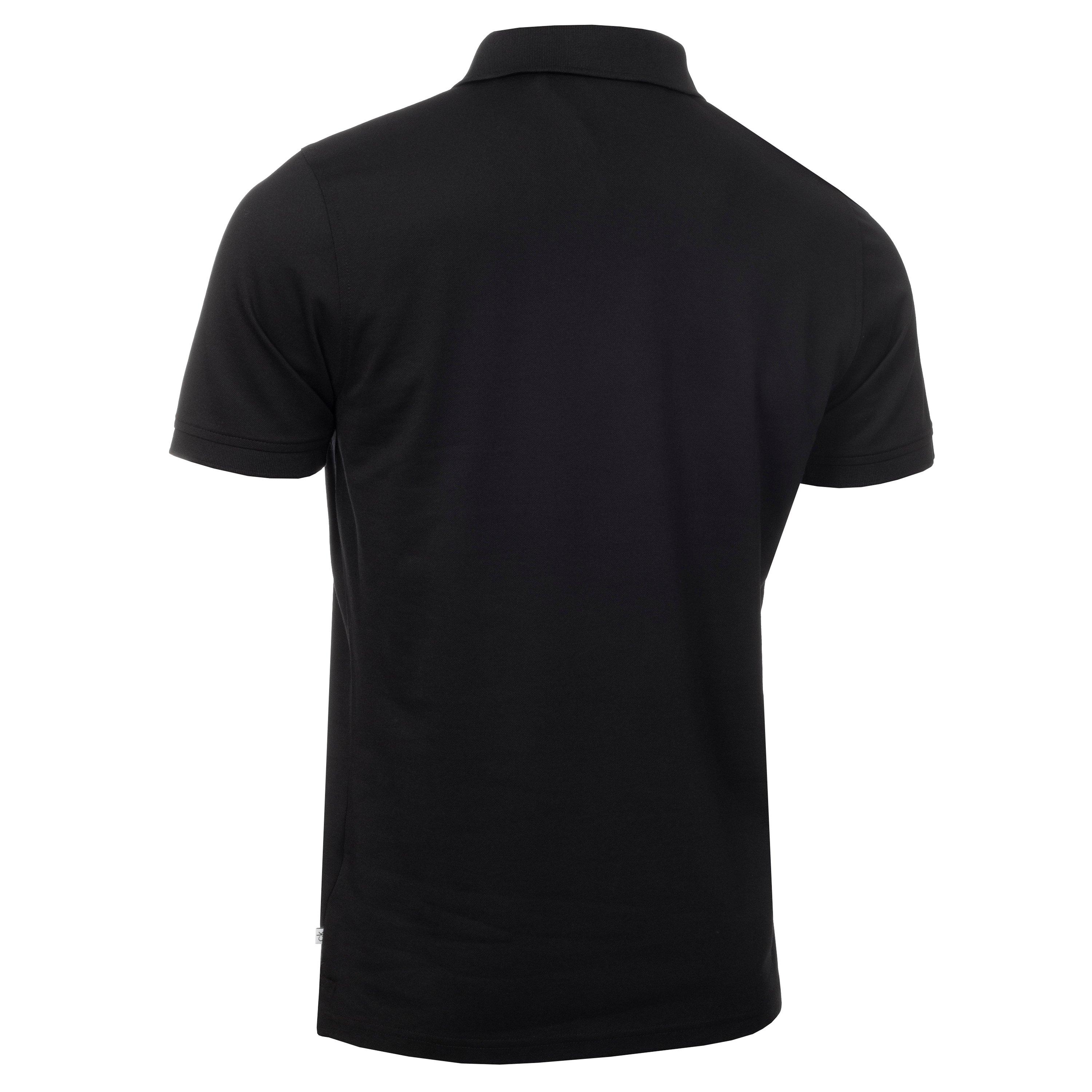 Schwarz - Calvin Klein Golf - Planet Polo Shirt - 2