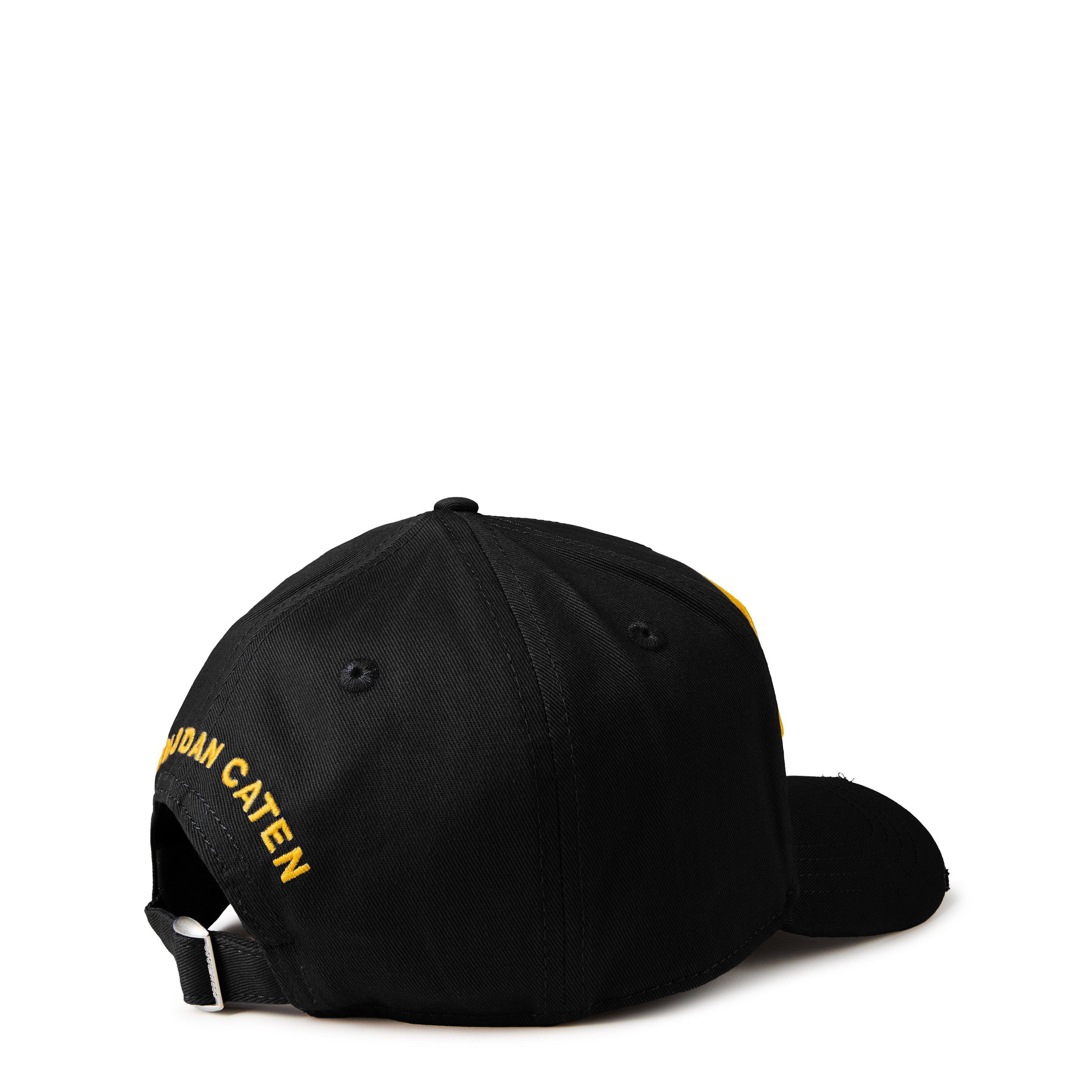 Black - DSquared2 - Men's Canada Twins Baseball Cap - 3
