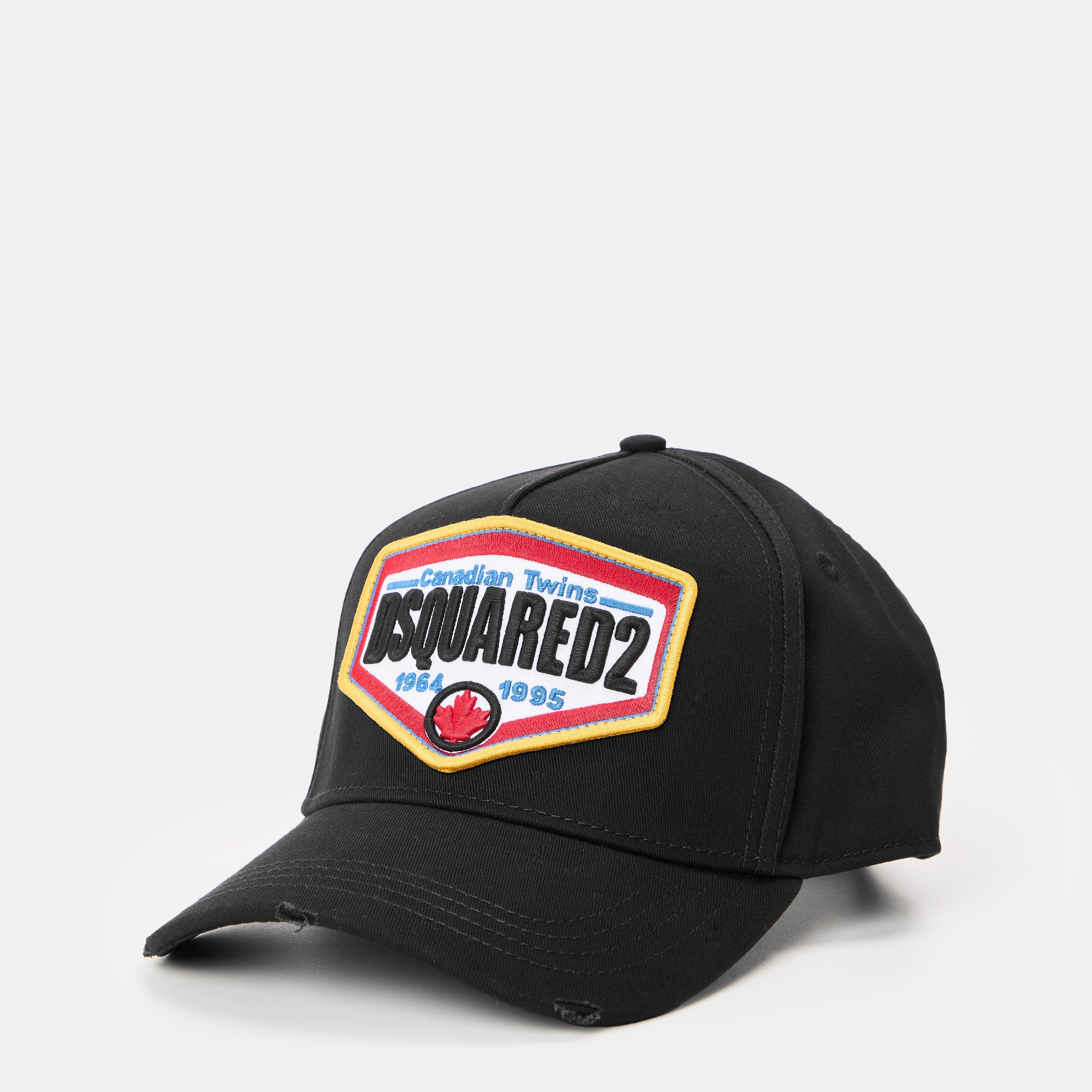 Black - DSquared2 - Men's Canada Twins Baseball Cap - 1