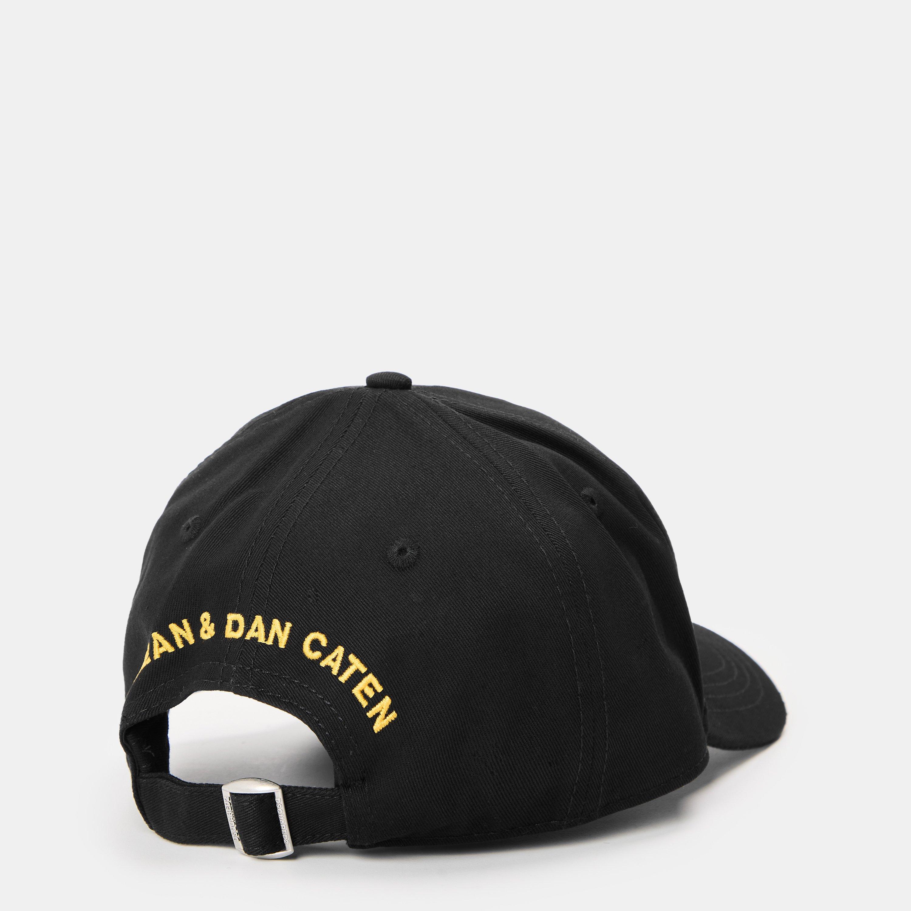 Black - DSquared2 - Men's Canada Twins Baseball Cap - 2
