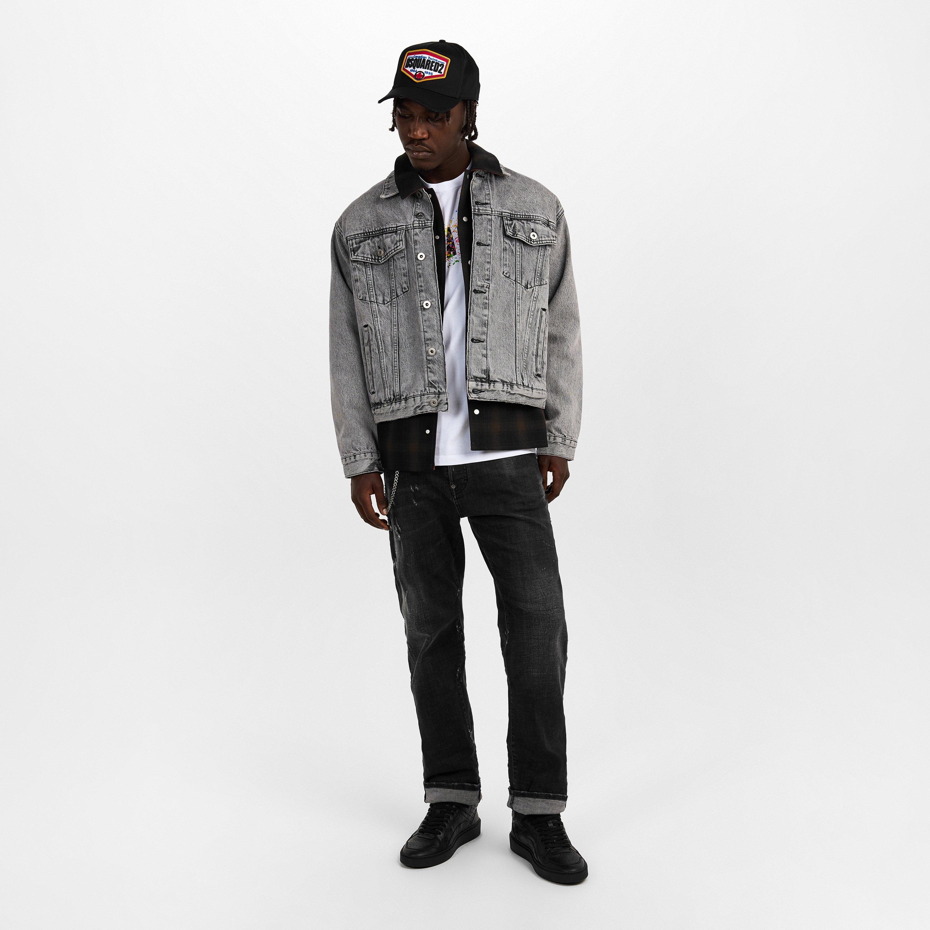 Black - DSquared2 - Men's Canada Twins Baseball Cap - 5