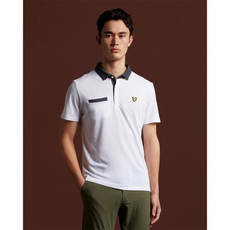 Blanc - Lyle and Scott Golf - polo-shirts Silver office-accessories footwear - 4