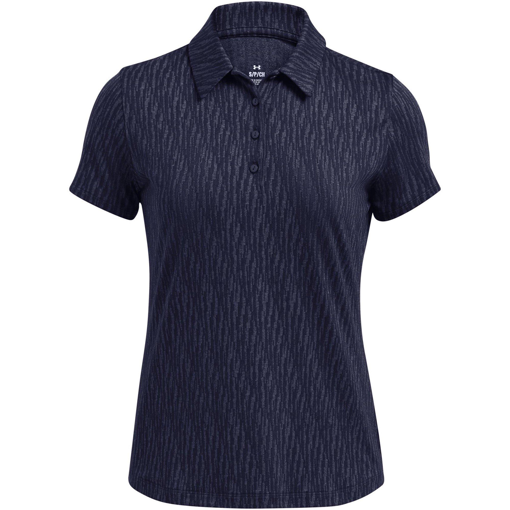 Blue - Under Armour - Women's Jaq Short Sleeve Performance Polo Shirt - 1