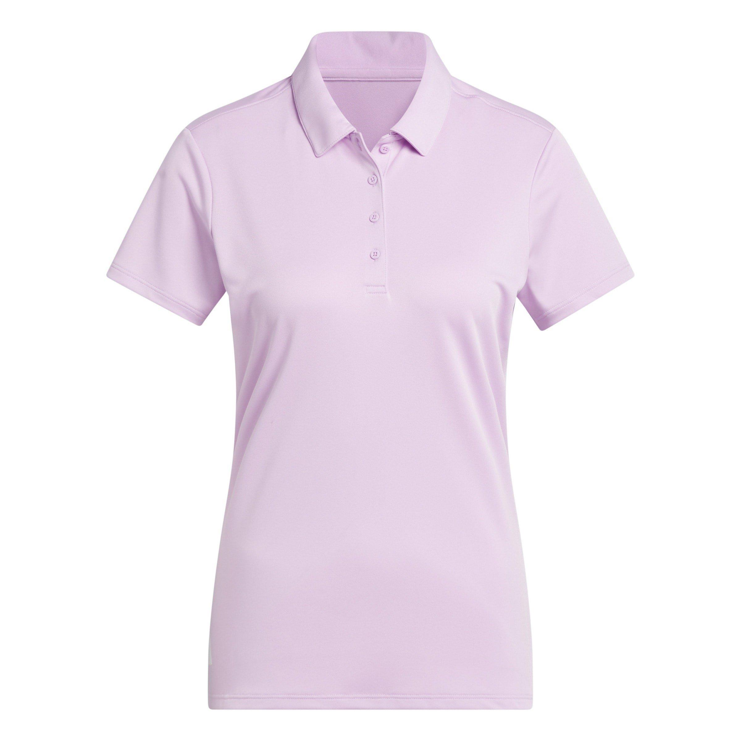 Adidas Women's Short Sleeve Performance Polo Shirt - Clear Lilac - 12 (M)