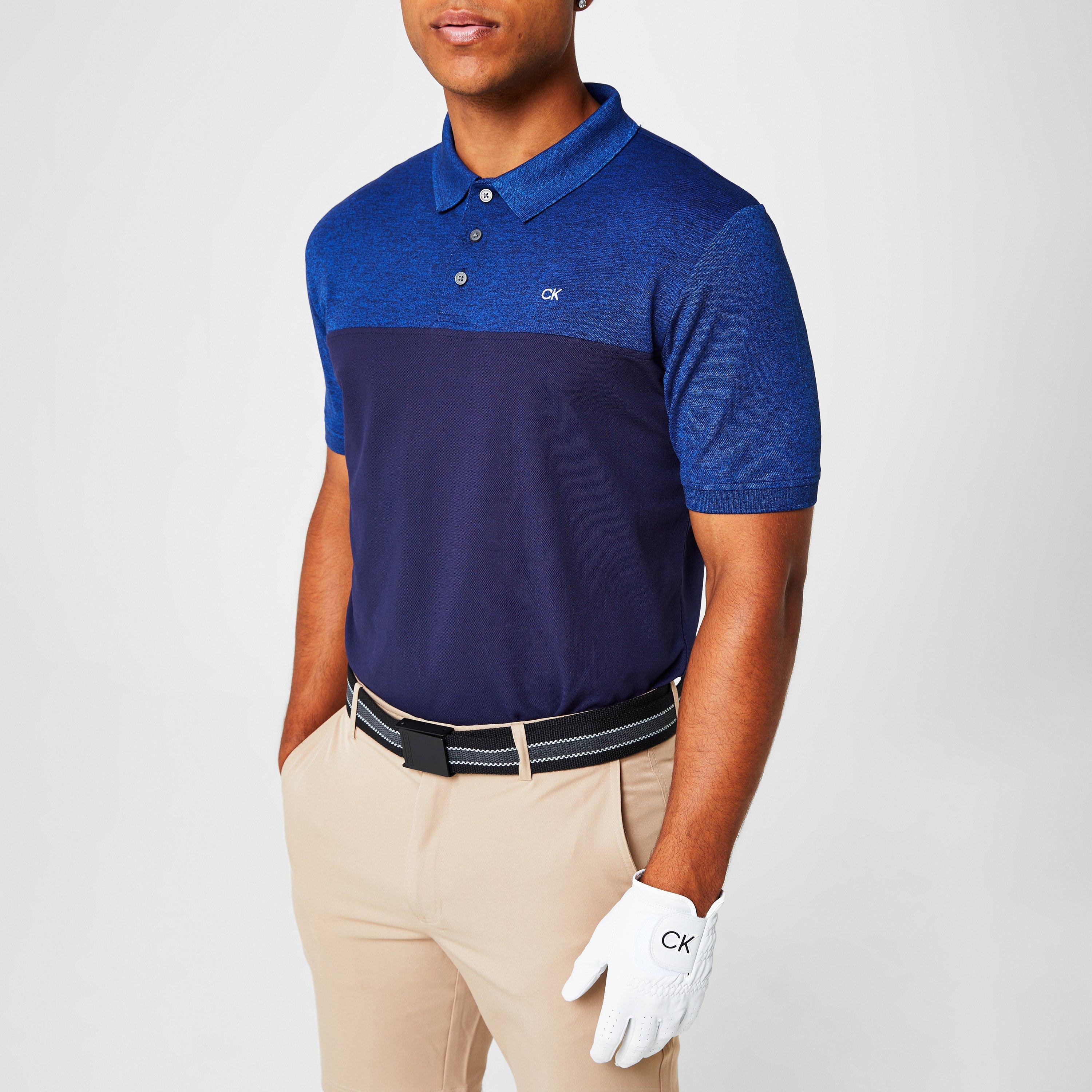 Cobm-Nvy - Calvin Klein Golf - Colour Block Polo Shirt - 3