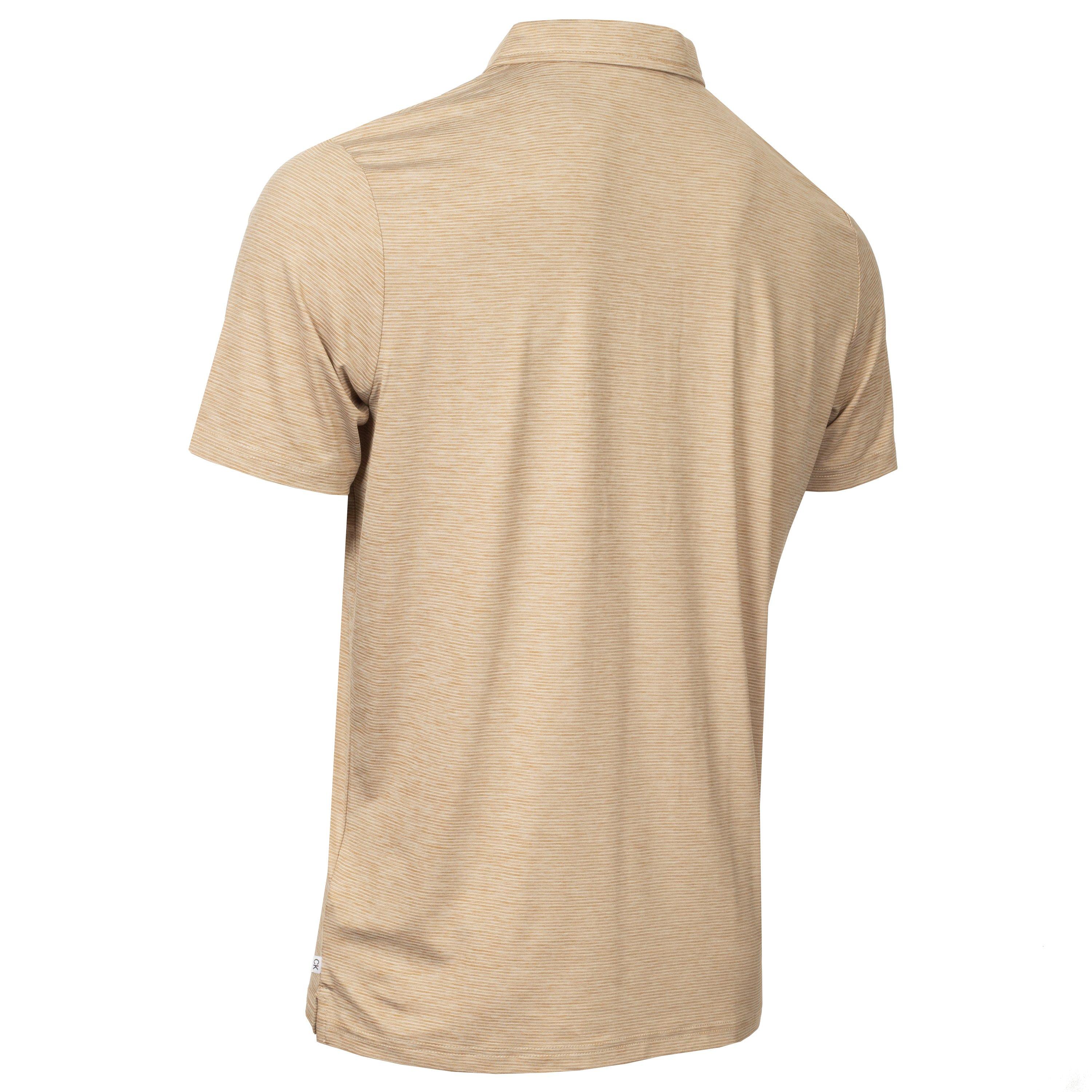 Khaki - Calvin Klein Golf - Men's Short-Sleeve Performance Polo Shirt - 2