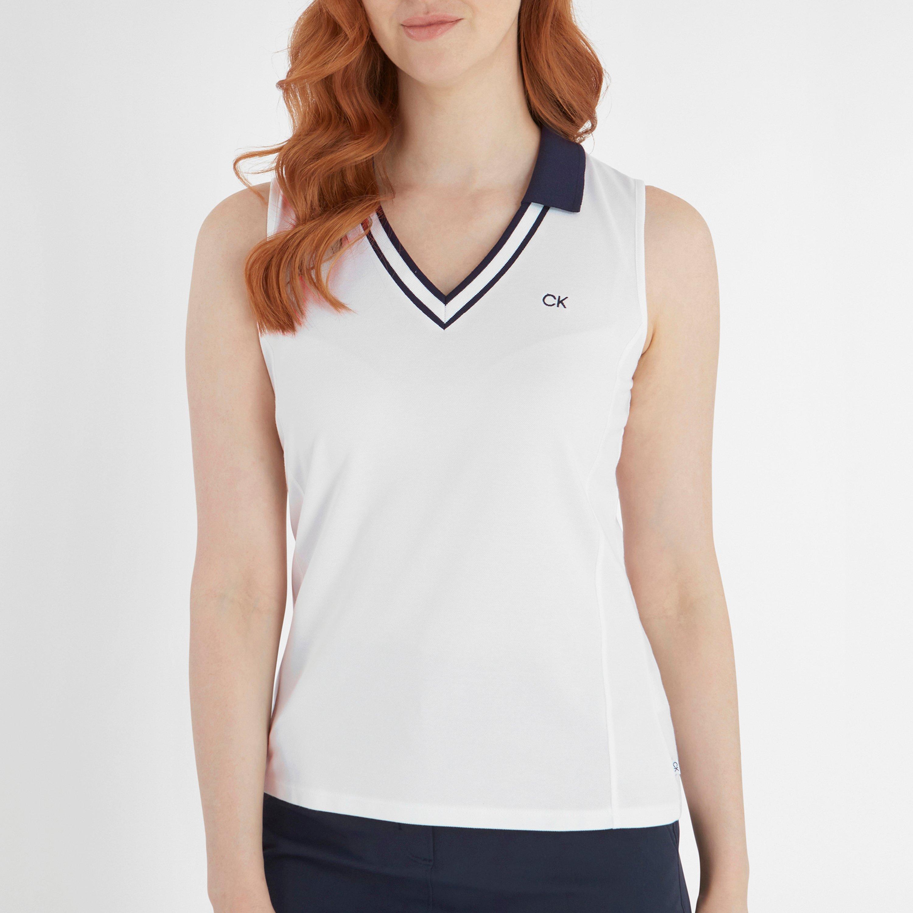 BIJELA MORNARICA - Calvin Klein Golf - Women's Short-Sleeve Performance Polo Shirt - 2