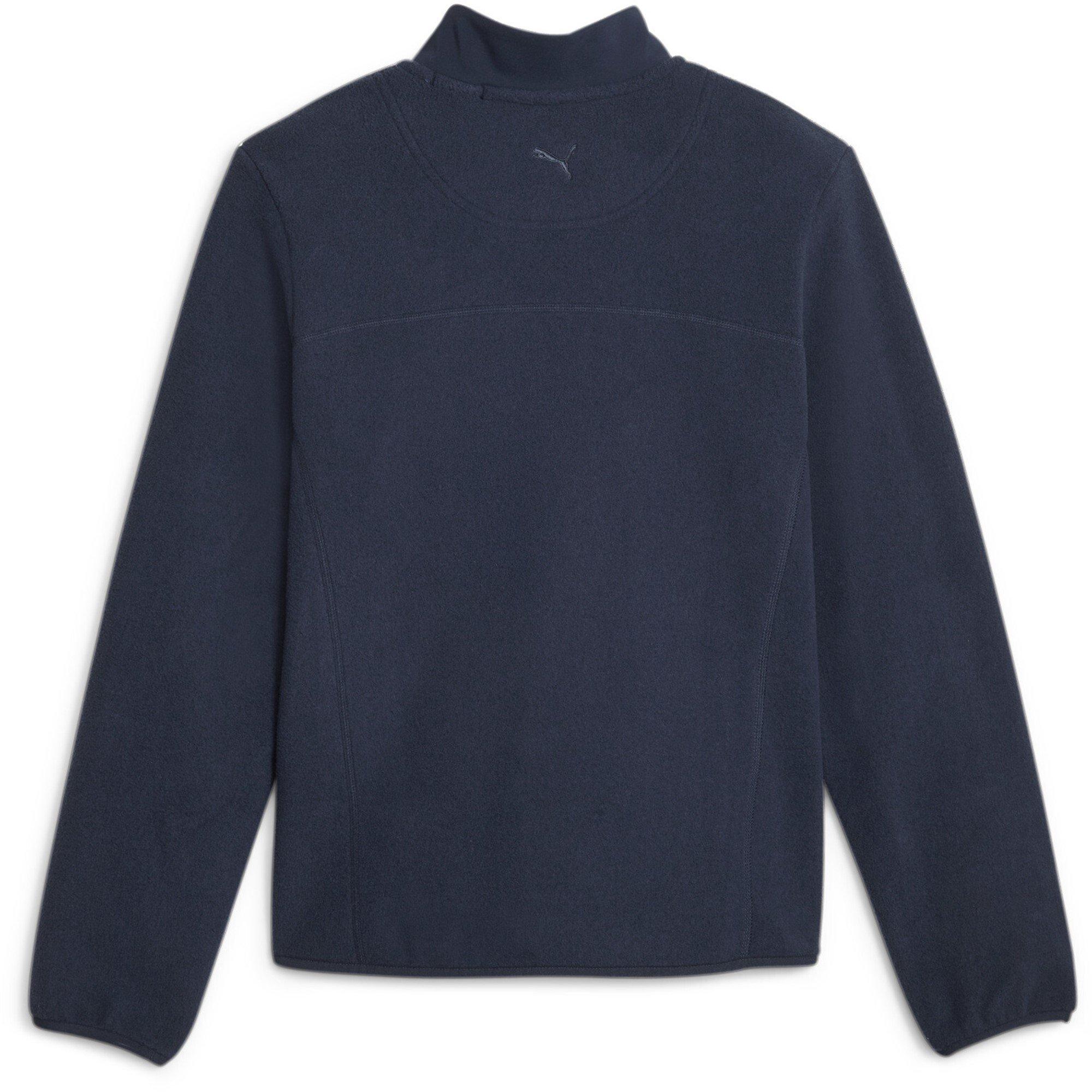 Navy Blazer - Puma - Fleece Quarter-Zip Baselayer Top - 2