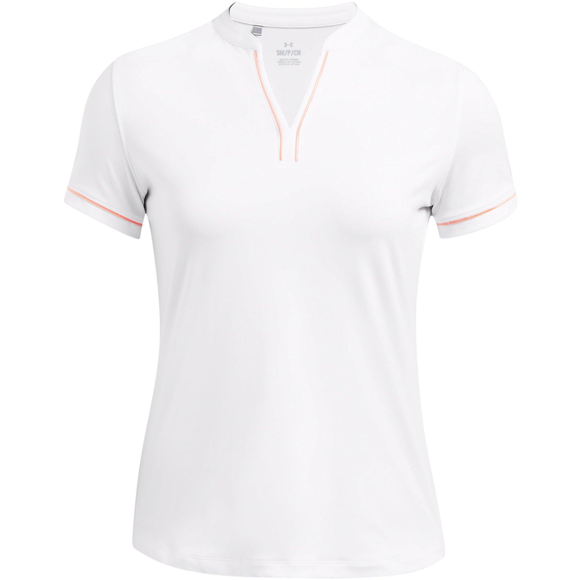 Under Armour Women's Short Sleeve Performance Polo Shirt - White - 14 (L)
