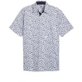 Puma Puma Cloudspun Butterfly Polo Shirt Mens