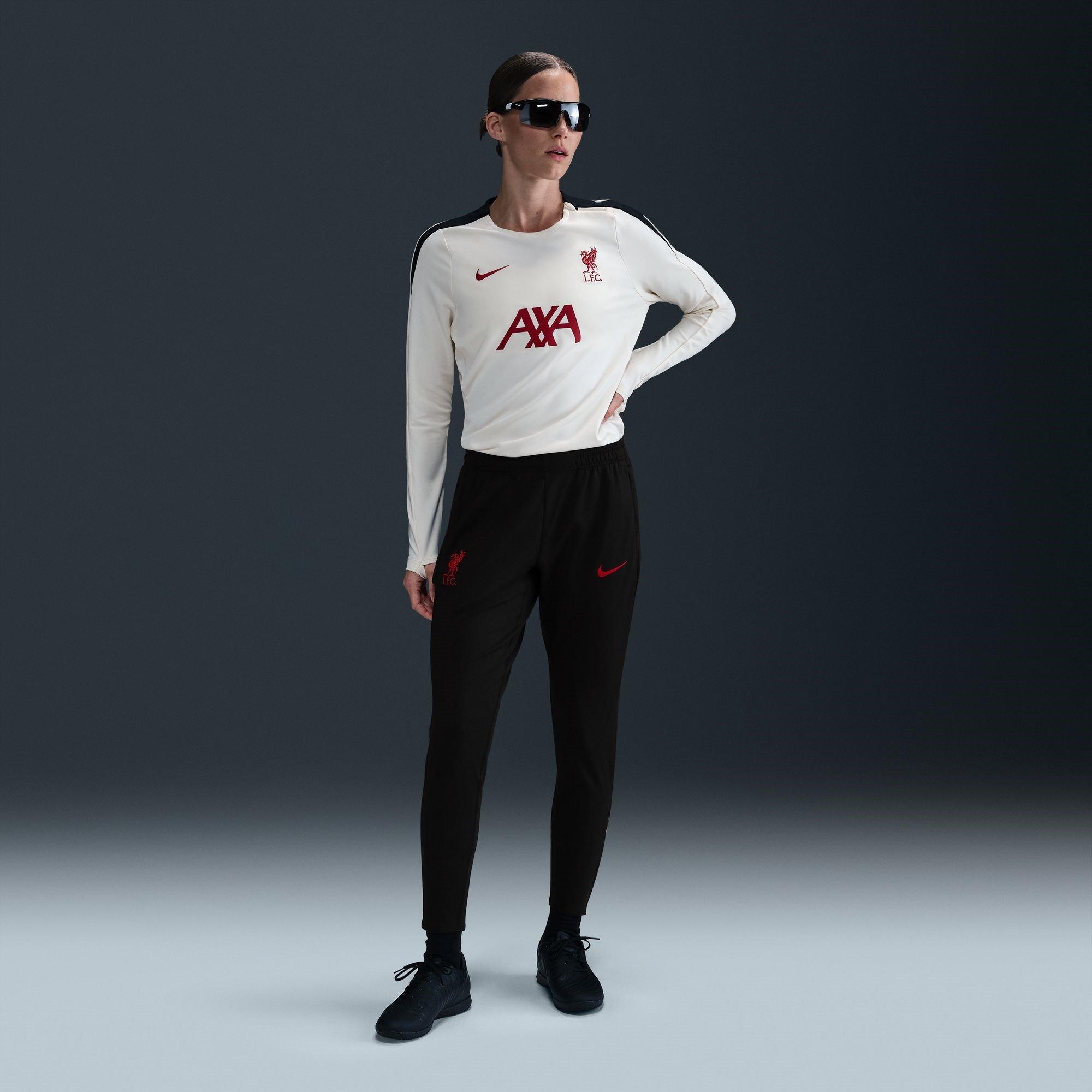 Black/Red - Nike - Liverpool Strike Tracksuit Bottoms 2025 2026 Womens - 8