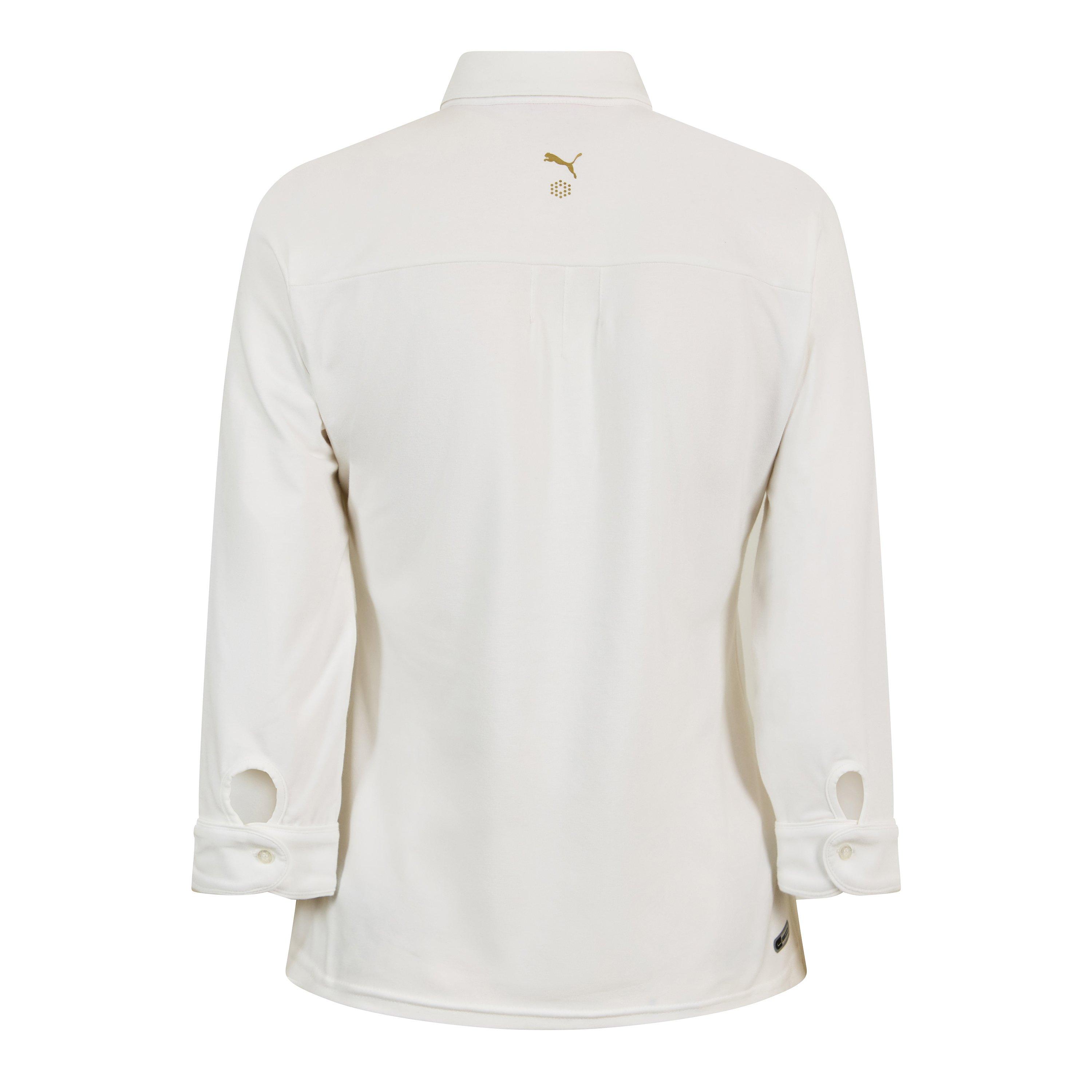 White - Puma - Golf 3/4 Sleeve Shirt Womens - 2