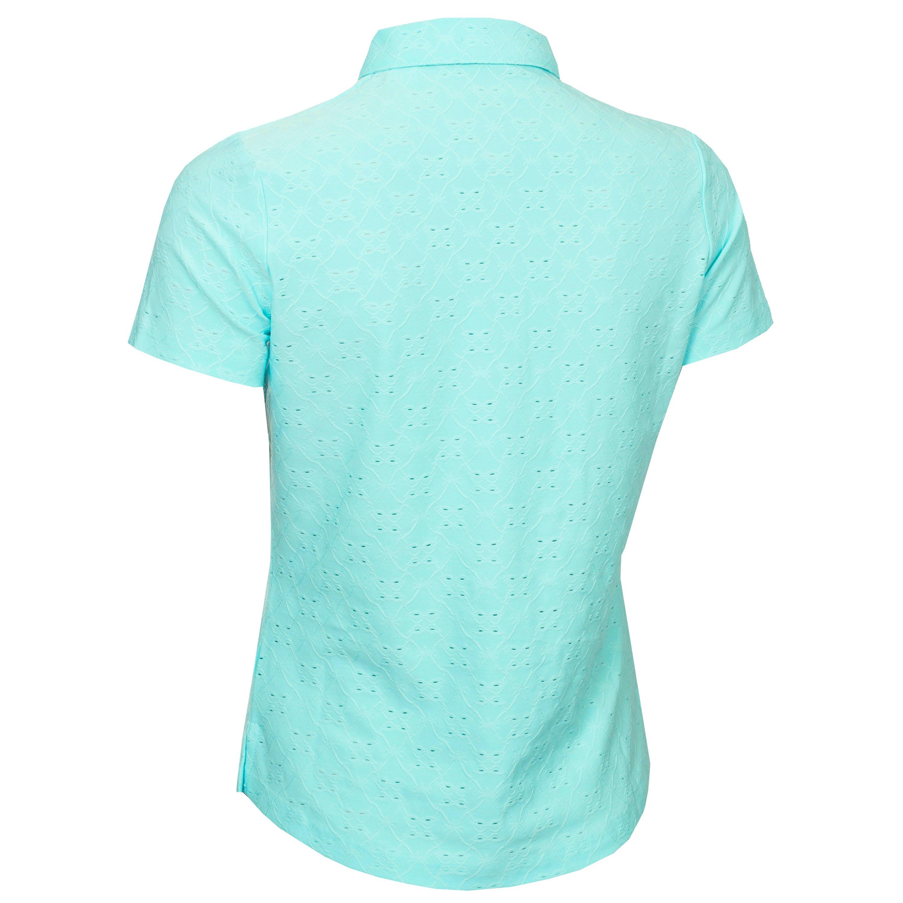 Aqua - Calvin Klein Golf - Short-Sleeve Performance Polo Shirt - 6