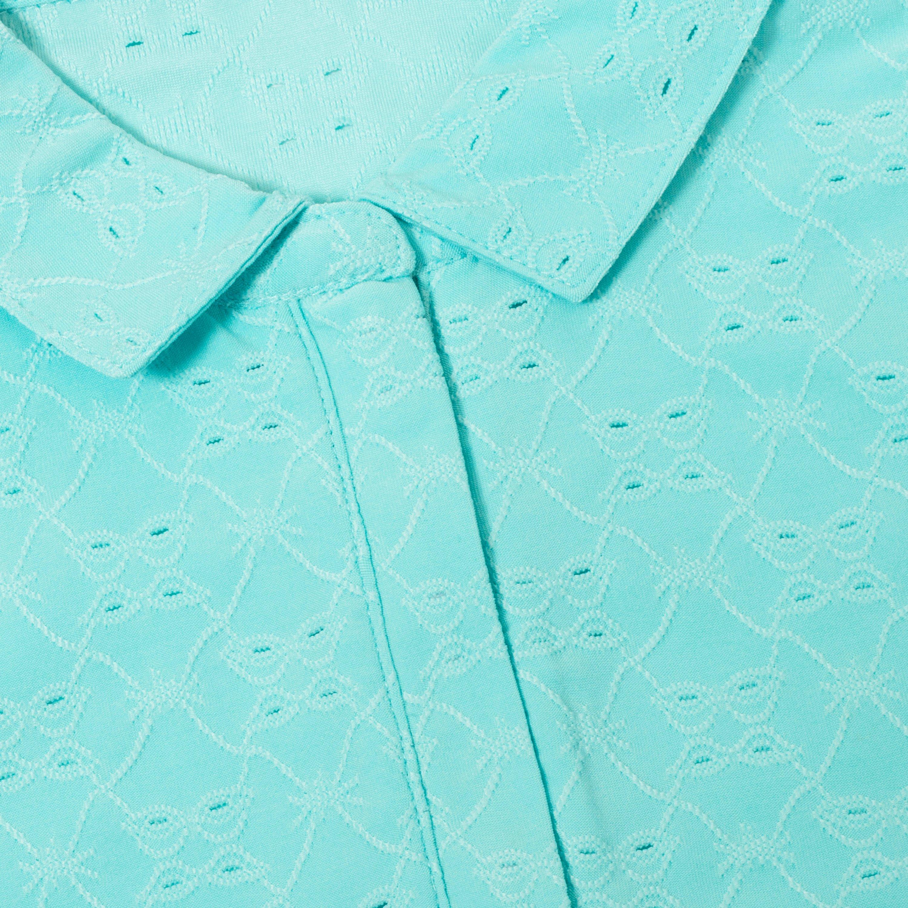 Aqua - Calvin Klein Golf - Short-Sleeve Performance Polo Shirt - 7