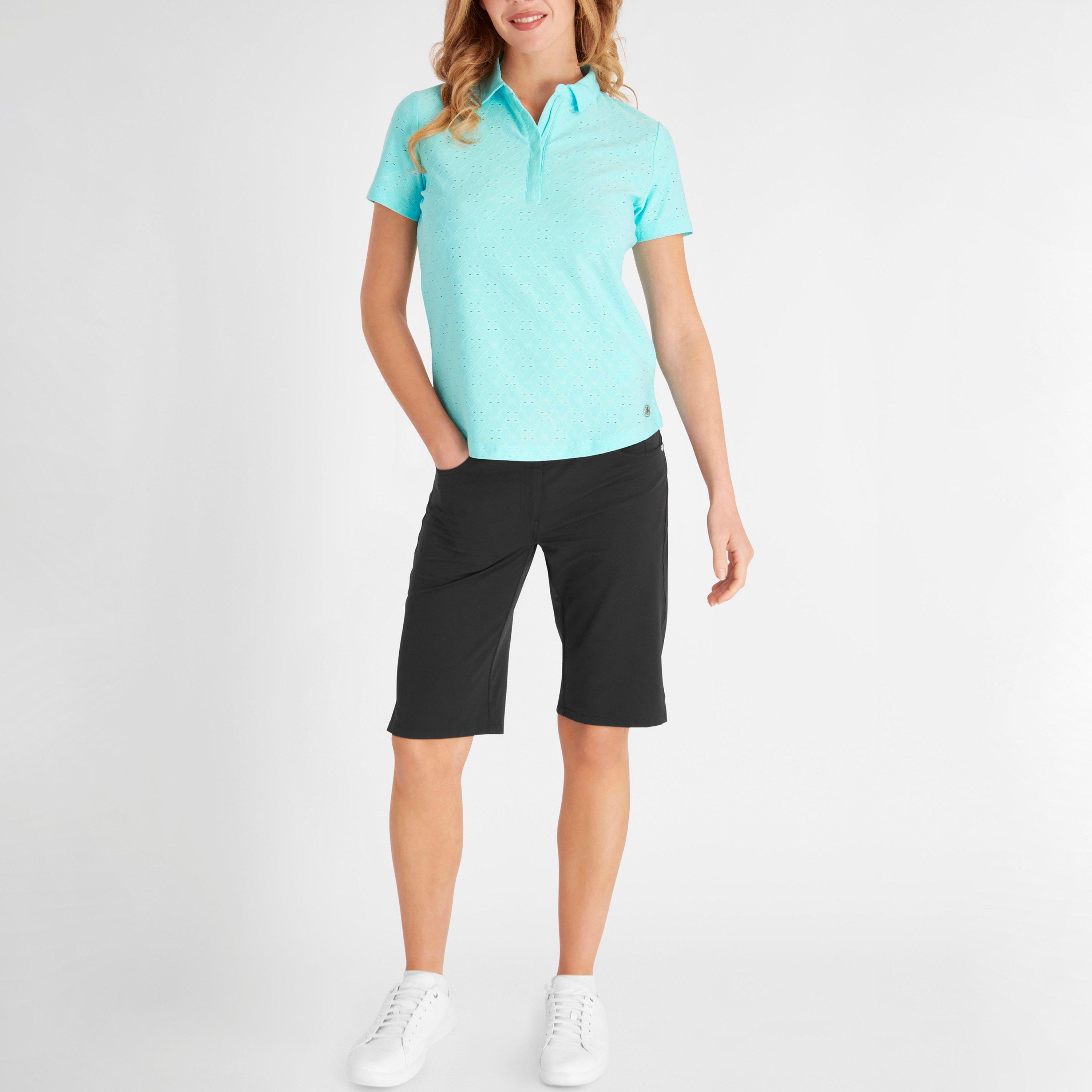 Aqua - Calvin Klein Golf - Short-Sleeve Performance Polo Shirt - 4