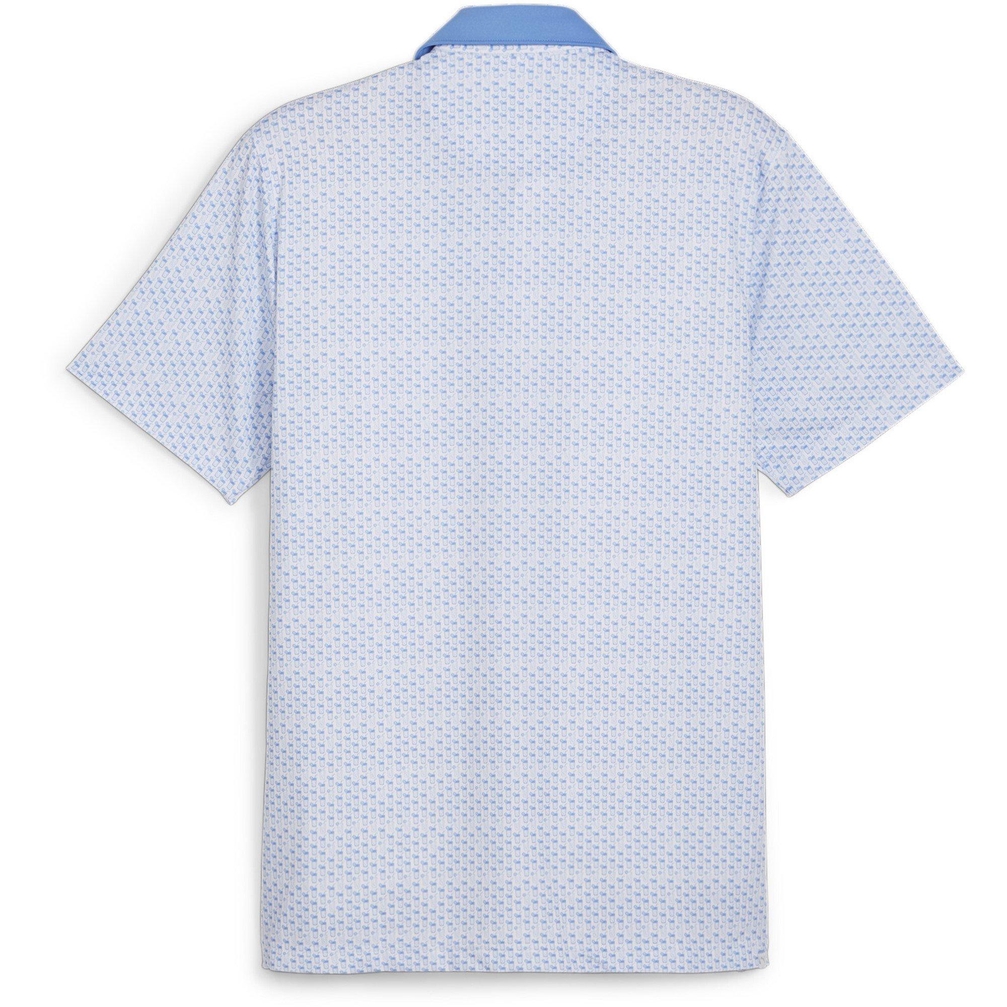 Blauwe luchten - Puma - Iced Tea Short-Sleeve Performance Polo Shirt - 2