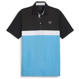 Puma Pure Colorblock Polo Shirt Mens