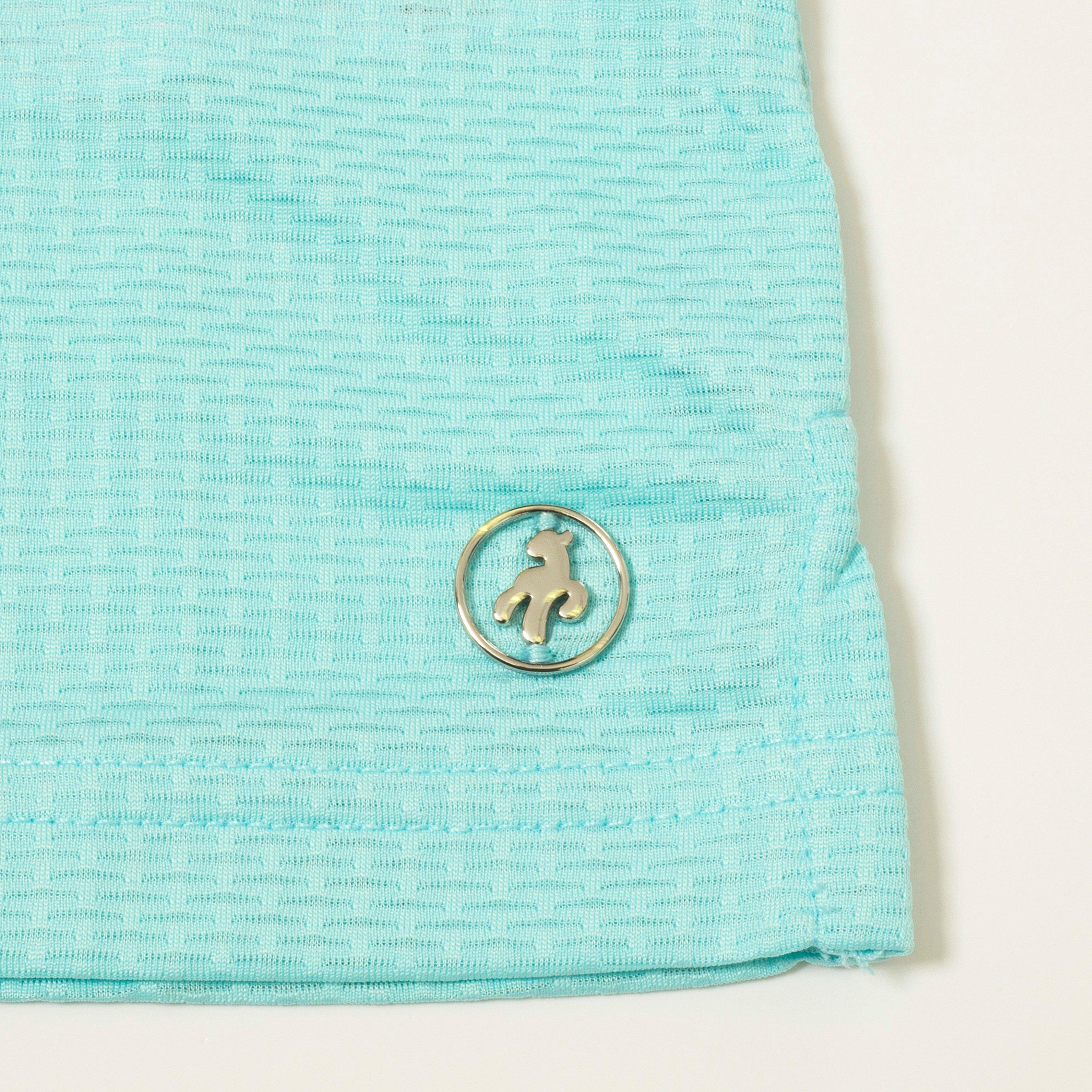 Aqua - Calvin Klein Golf - Short-Sleeve Performance Polo Shirt - 8