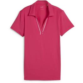 Puma Puma W Cloudspun Piped Ss Polo Shirt Womens