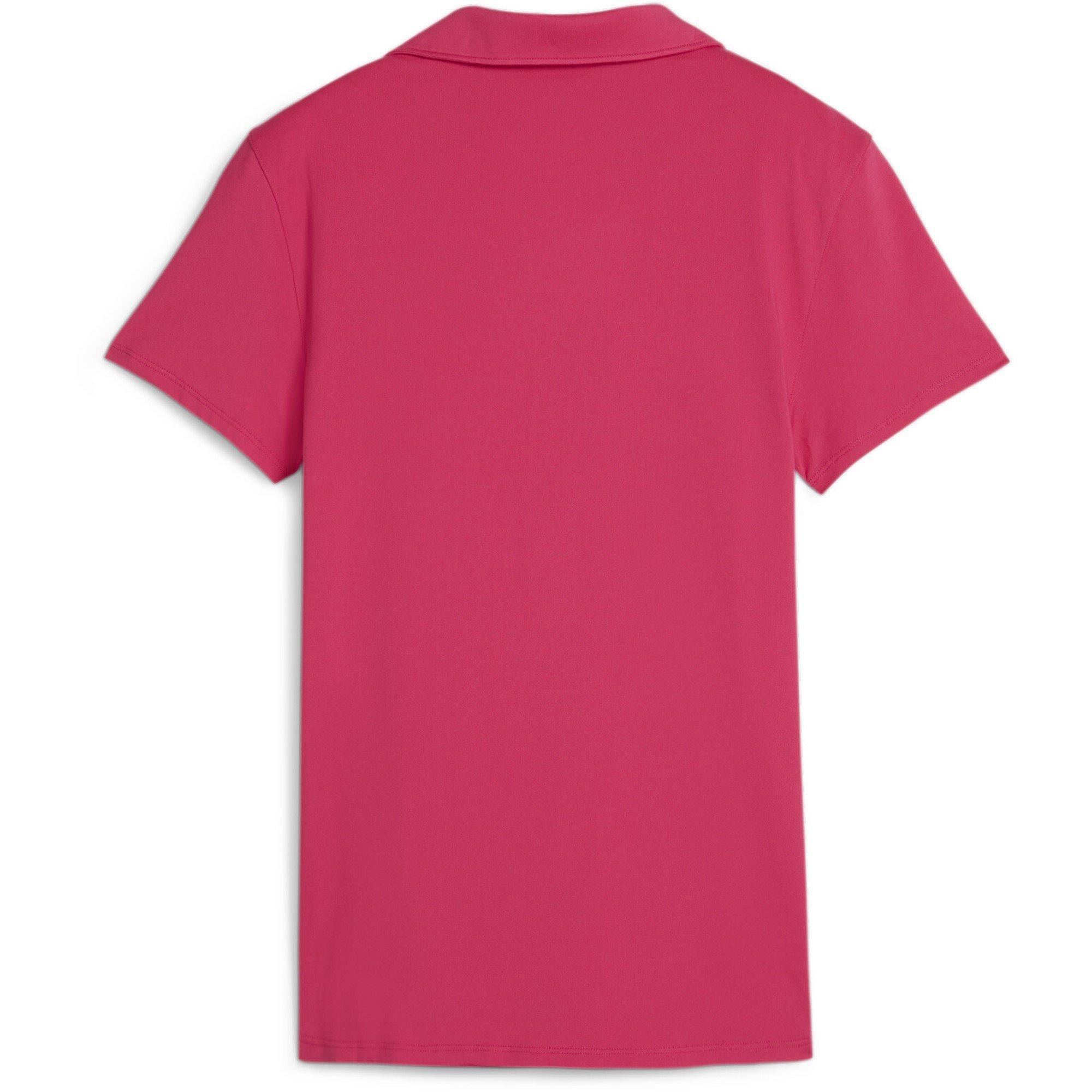 Garnet.Rose - Puma - Cloudspun Piped Short-Sleeve Performance Polo Shirt - 2