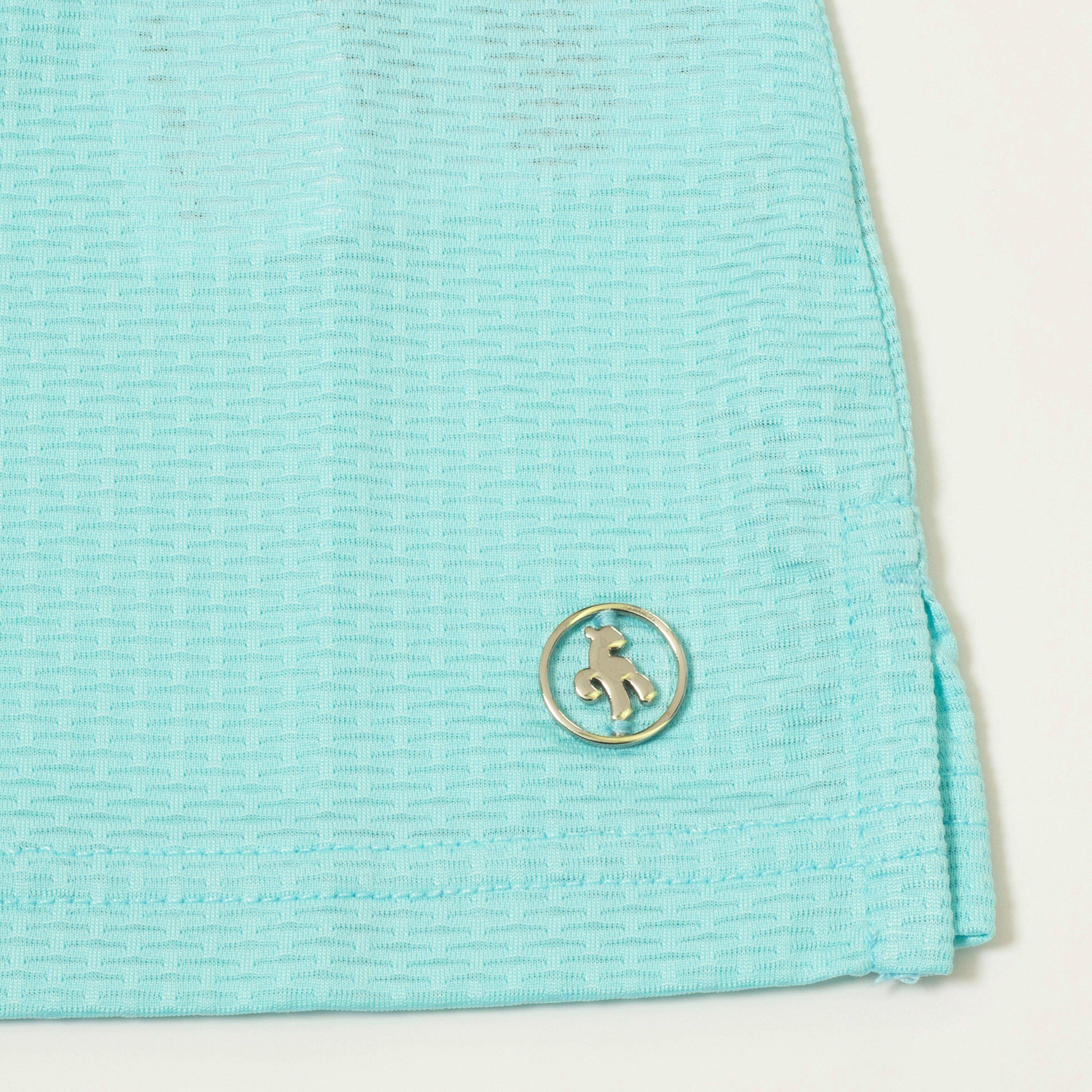 Aqua - Calvin Klein Golf - Short-Sleeve Performance Polo Shirt - 8