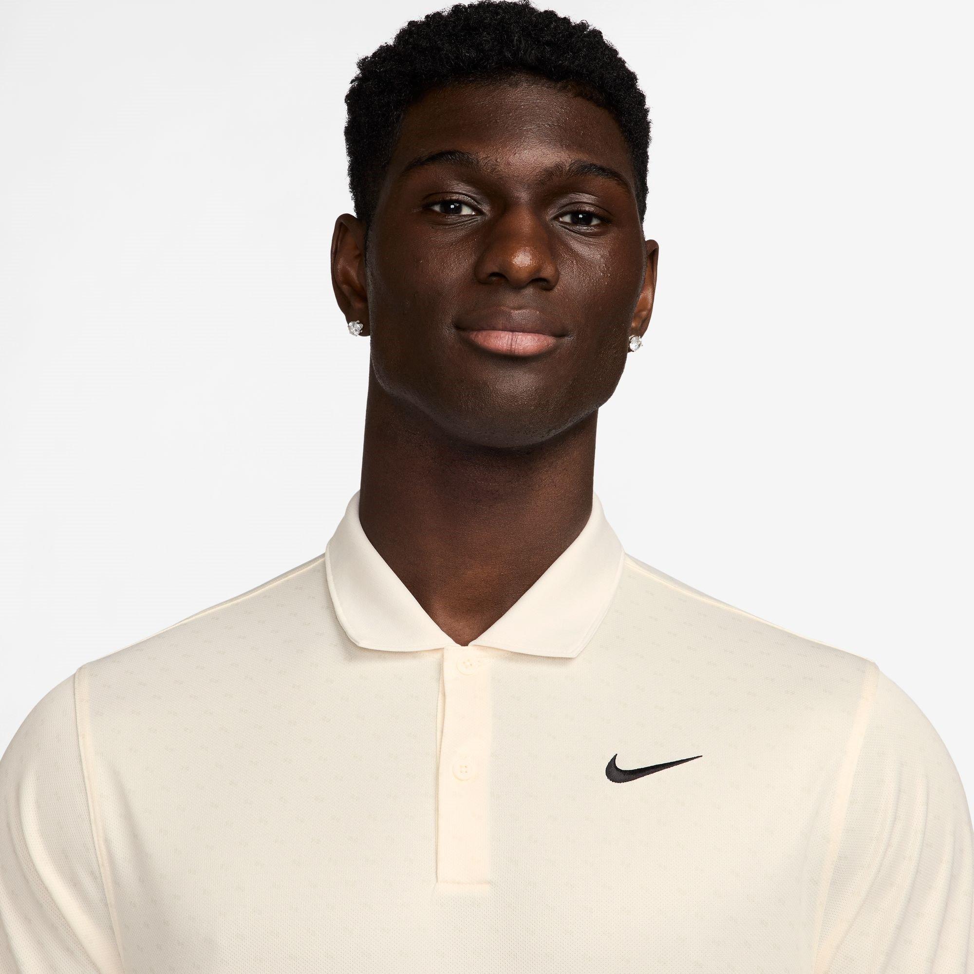 Pale Ivory/Blk - Nike - Victory+ Polo Sn61 - 3