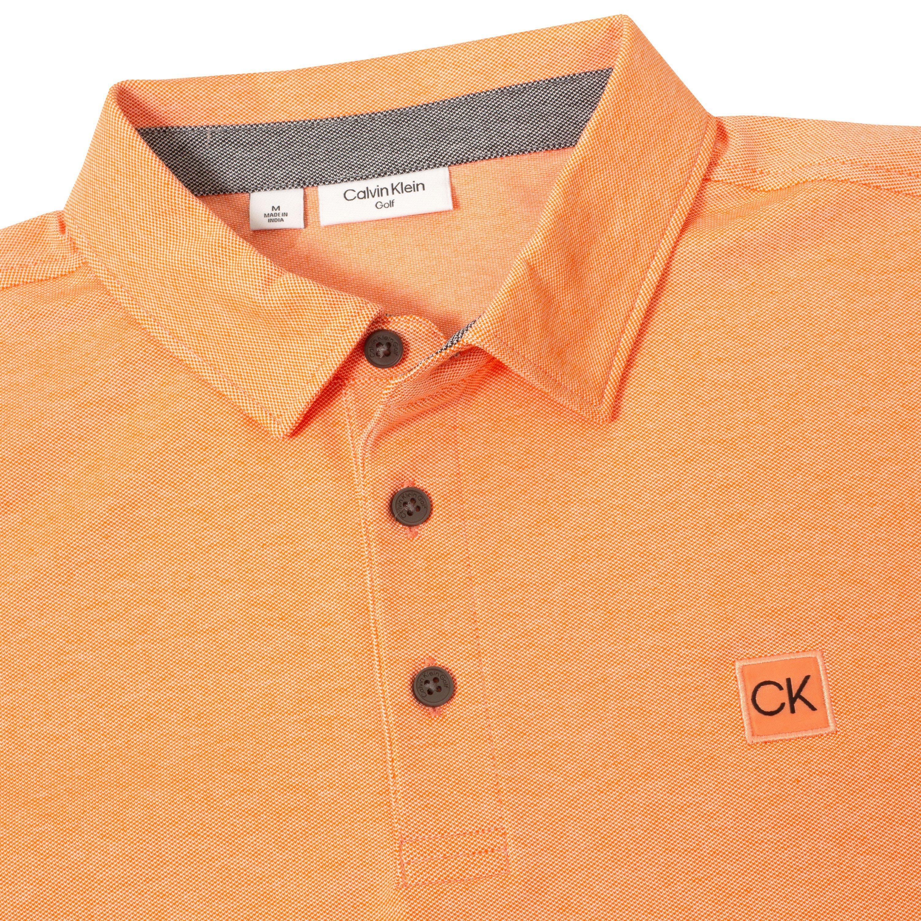 Orange - Calvin Klein Golf - Men's Short-Sleeve Performance Polo Shirt - 3