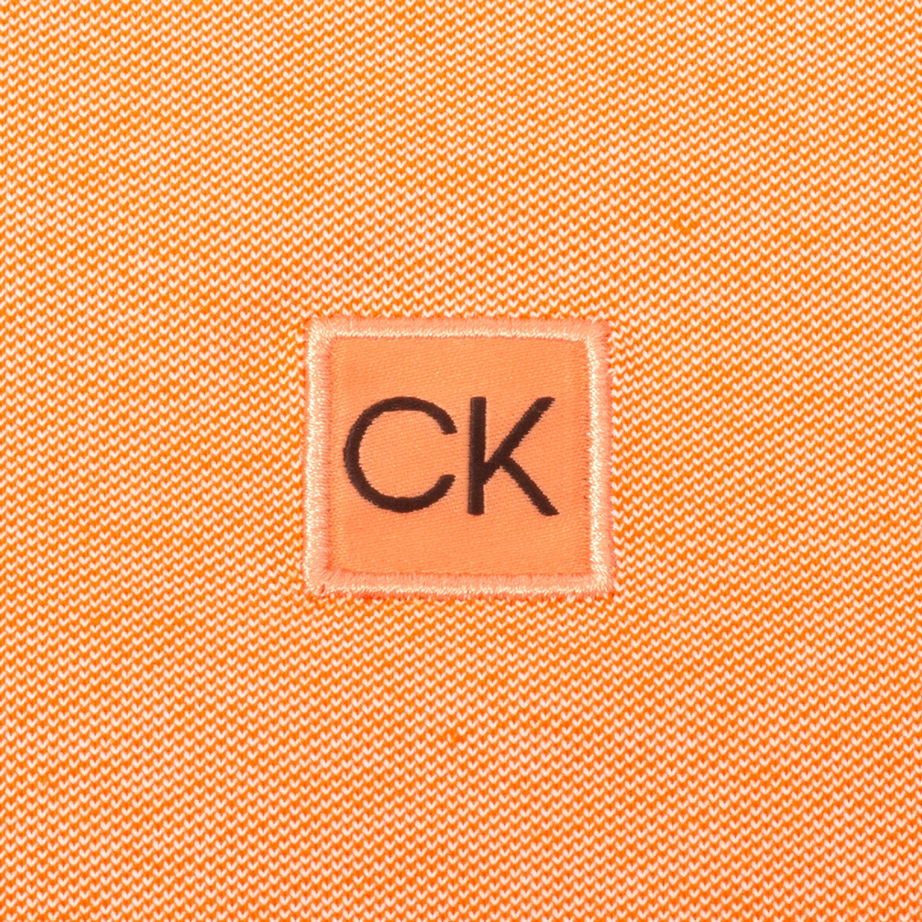 Orange - Calvin Klein Golf - Men's Short-Sleeve Performance Polo Shirt - 4
