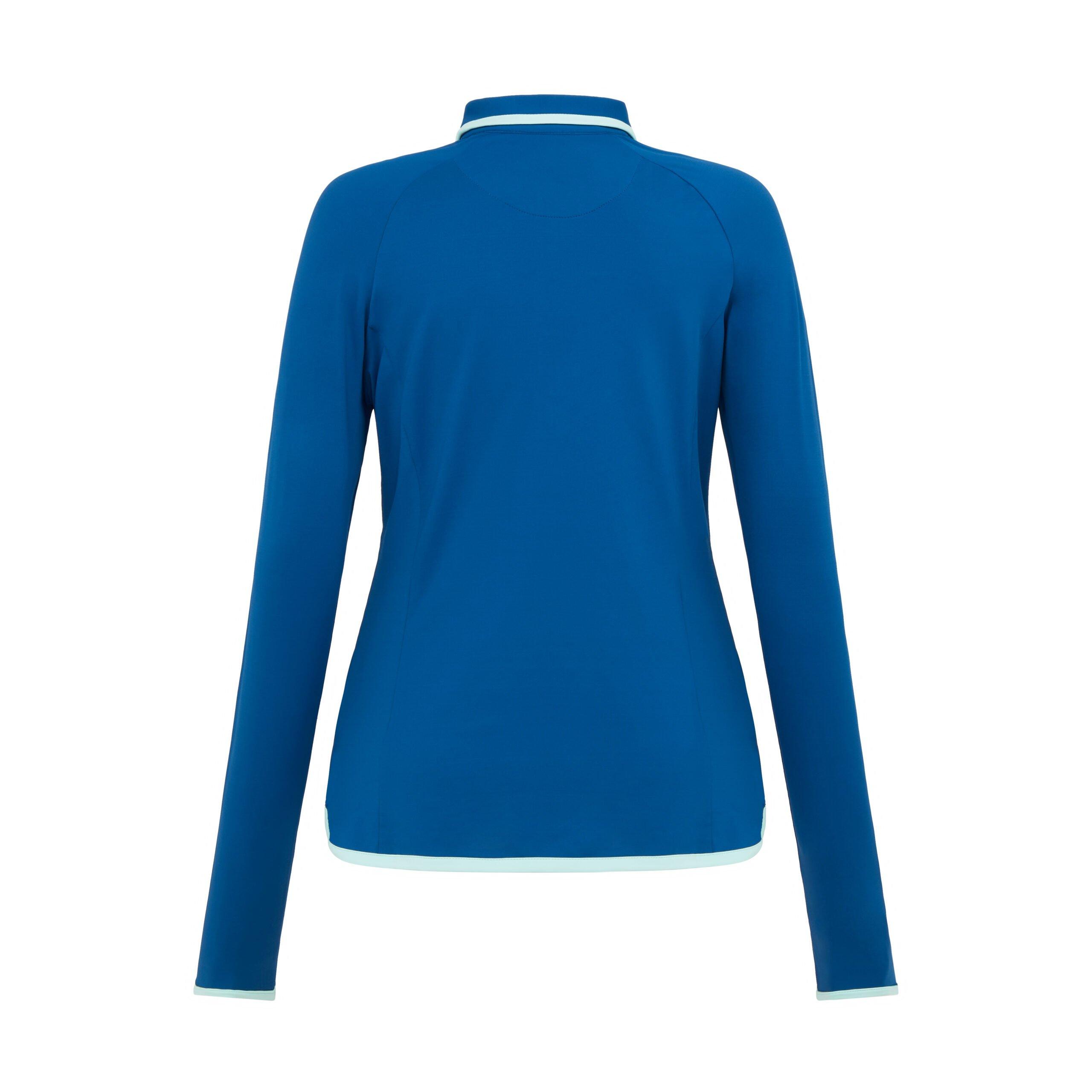 Blueberry Pncke - Original Penguin Golf - Long-Sleeve Performance Polo Shirt - 2