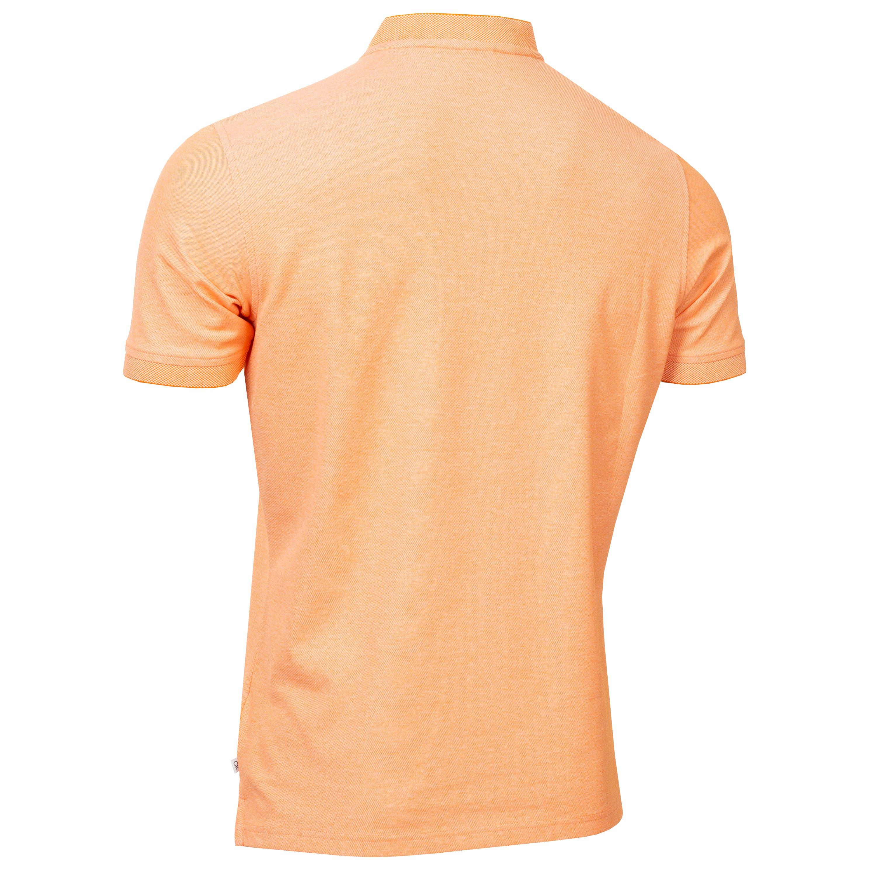Orange - Calvin Klein Golf - Men's Short-Sleeve Performance Polo Shirt - 2