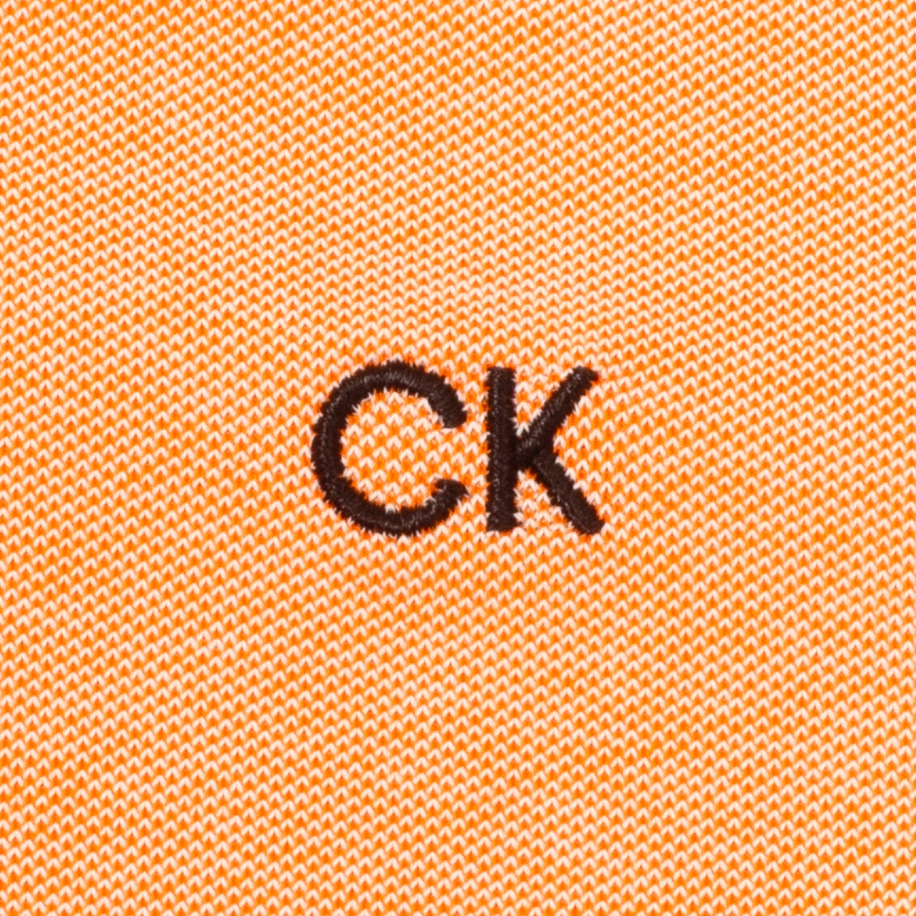 Orange - Calvin Klein Golf - Men's Short-Sleeve Performance Polo Shirt - 4