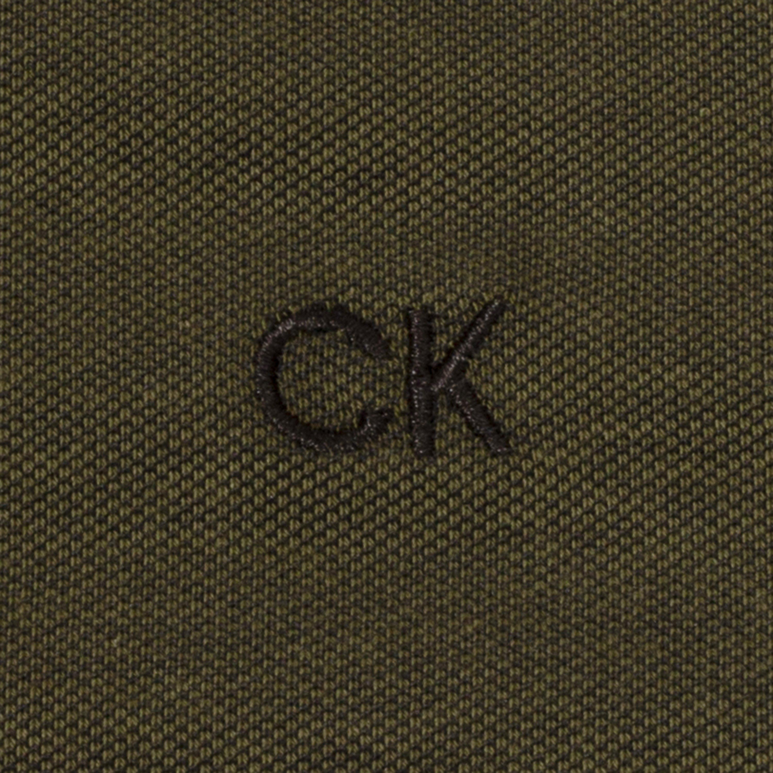 Olive - Calvin Klein Golf - Short-Sleeve Performance Polo Shirt - 4