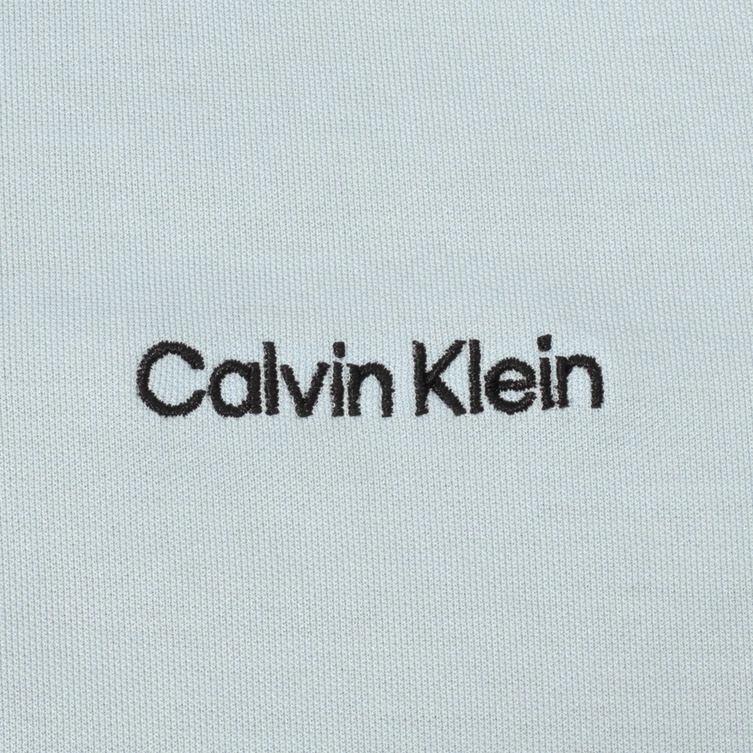 Zwart/Lichtblauw - Calvin Klein Golf - Short-Sleeve Performance Polo Shirt - 4