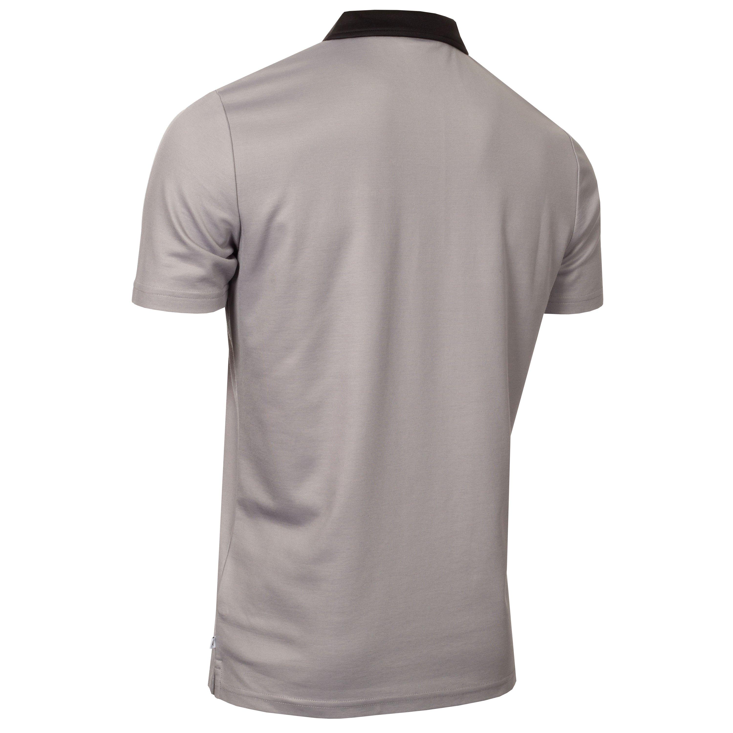 Silver/Black - Calvin Klein Golf - Men's Short-Sleeve Performance Polo Shirt - 2