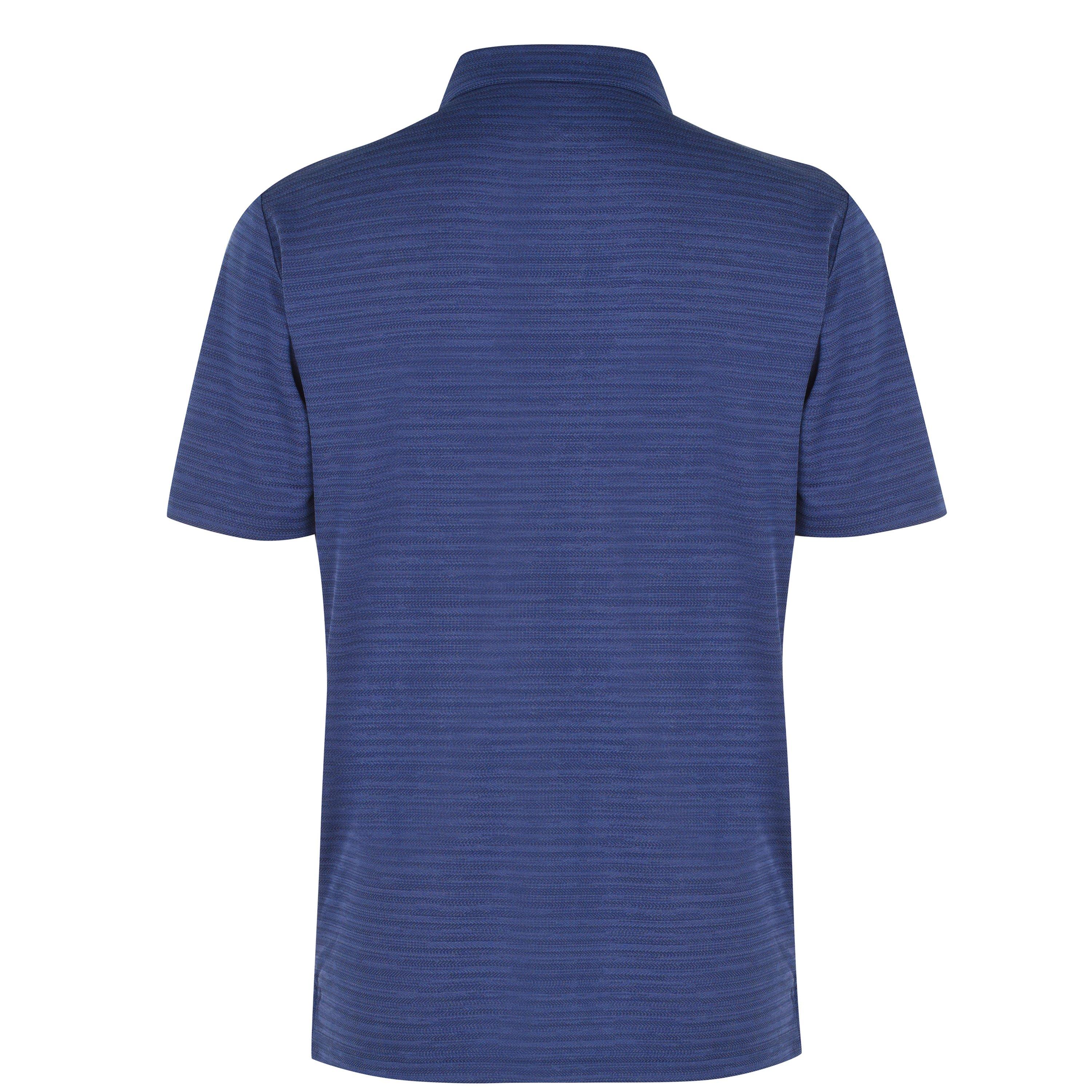 Peacoat - Callaway - Herringbone Golf Polo Shirt Mens - 6