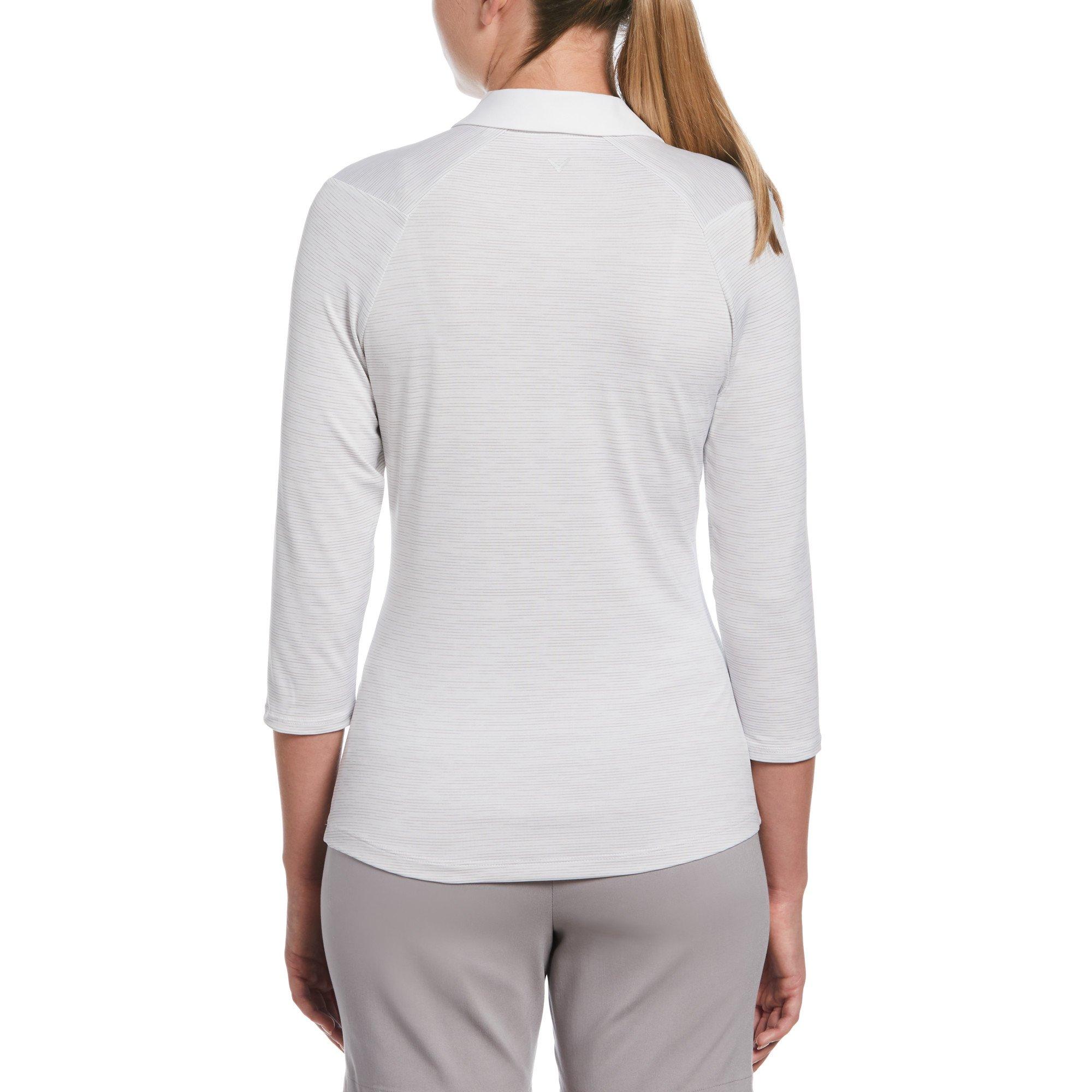 Schitterend Wit - Callaway - Long-Sleeve Performance Polo Shirt - 3