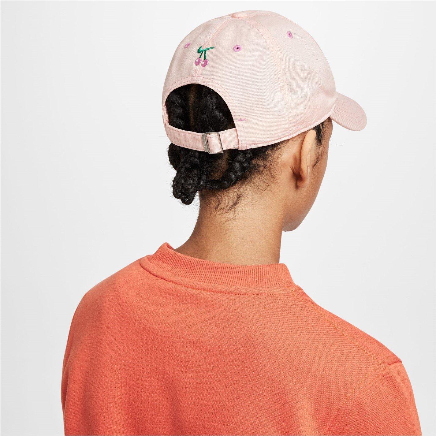 Coral/Mid Navy - Nike - Club Fruit Juniors Unstructured Cap - 2