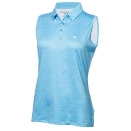Calvin Klein Golf Sleeveless Performance Polo Shirt