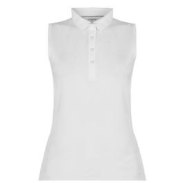 Calvin Klein Golf Sleeveless Cotton Polo Shirt