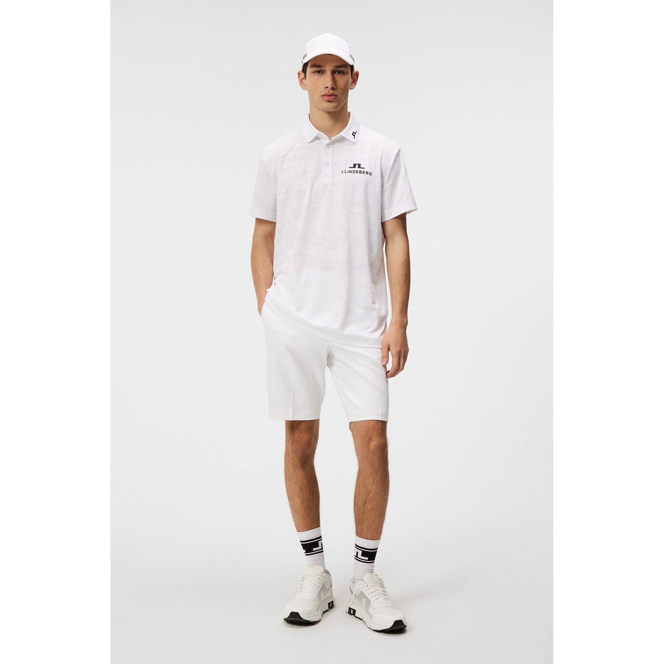 Wit - J Lindeberg Golf - Short-Sleeve Performance Polo Shirt - 4