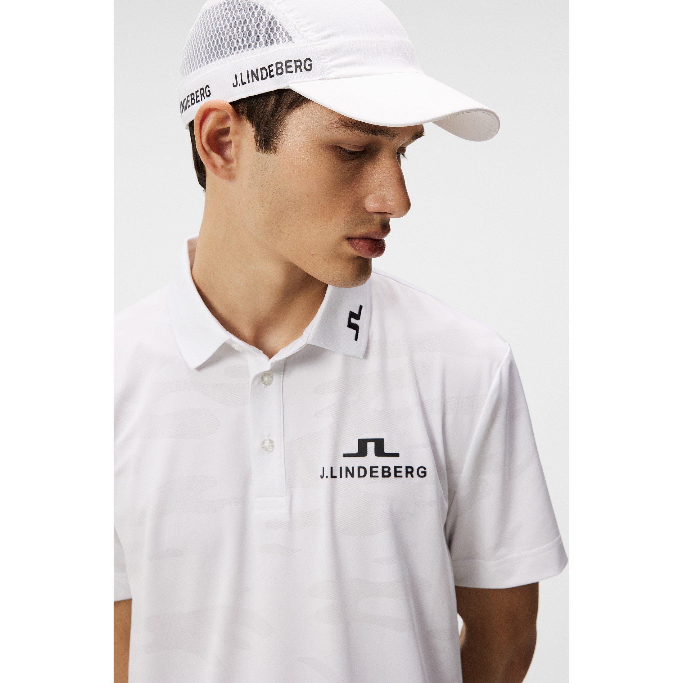 Wit - J Lindeberg Golf - Short-Sleeve Performance Polo Shirt - 5