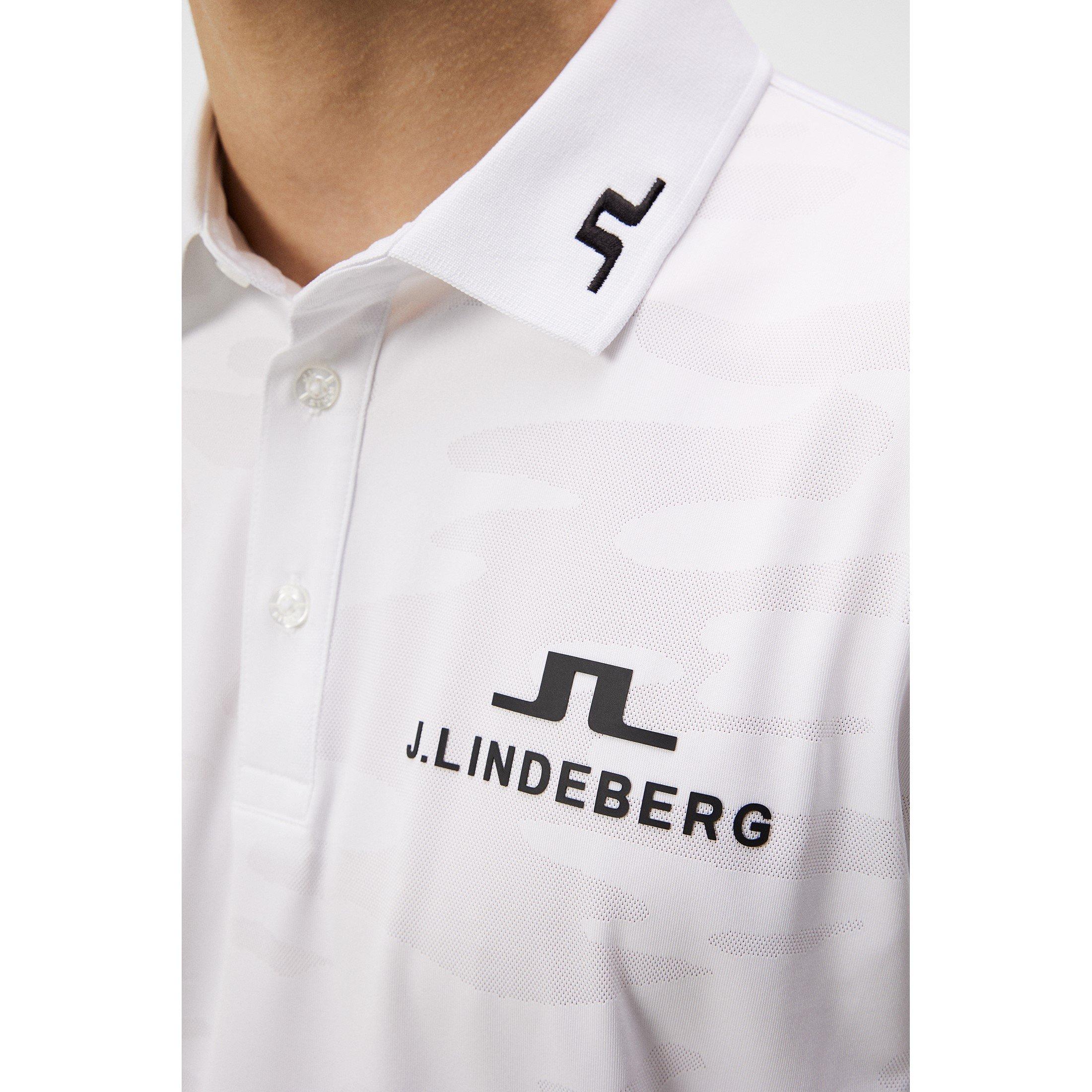 Wit - J Lindeberg Golf - Short-Sleeve Performance Polo Shirt - 6