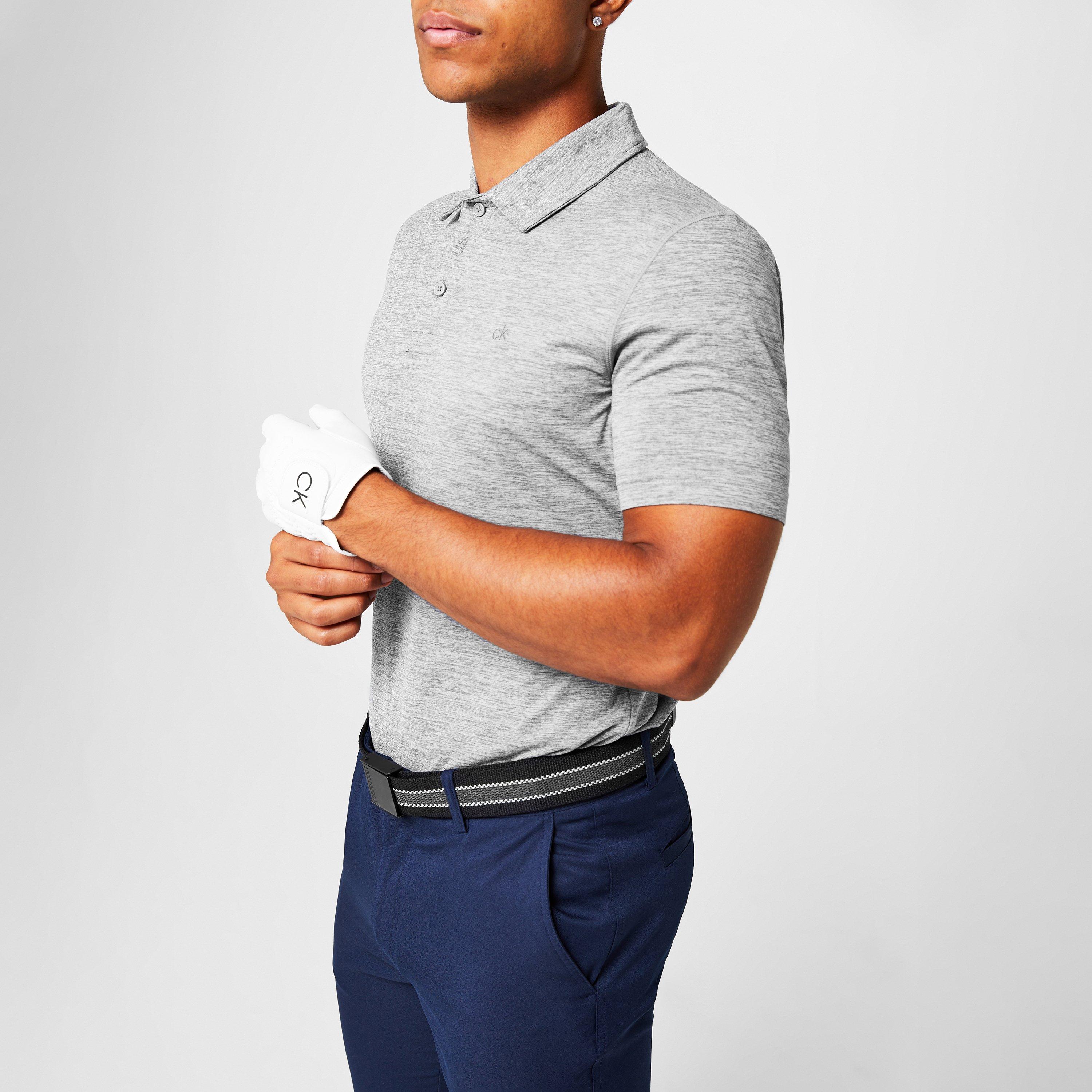 Silver - Calvin Klein Golf - Newport Polo Shirt - 3