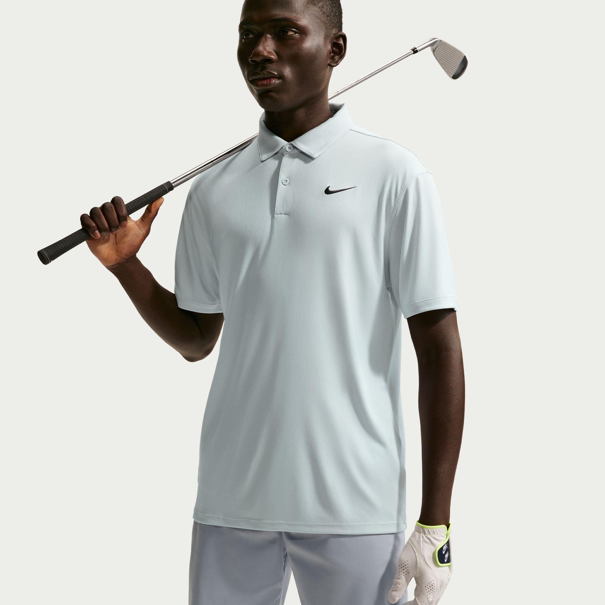 Grey/White - Nike - Men's Short Sleeve Performance Polo Shirt - 3