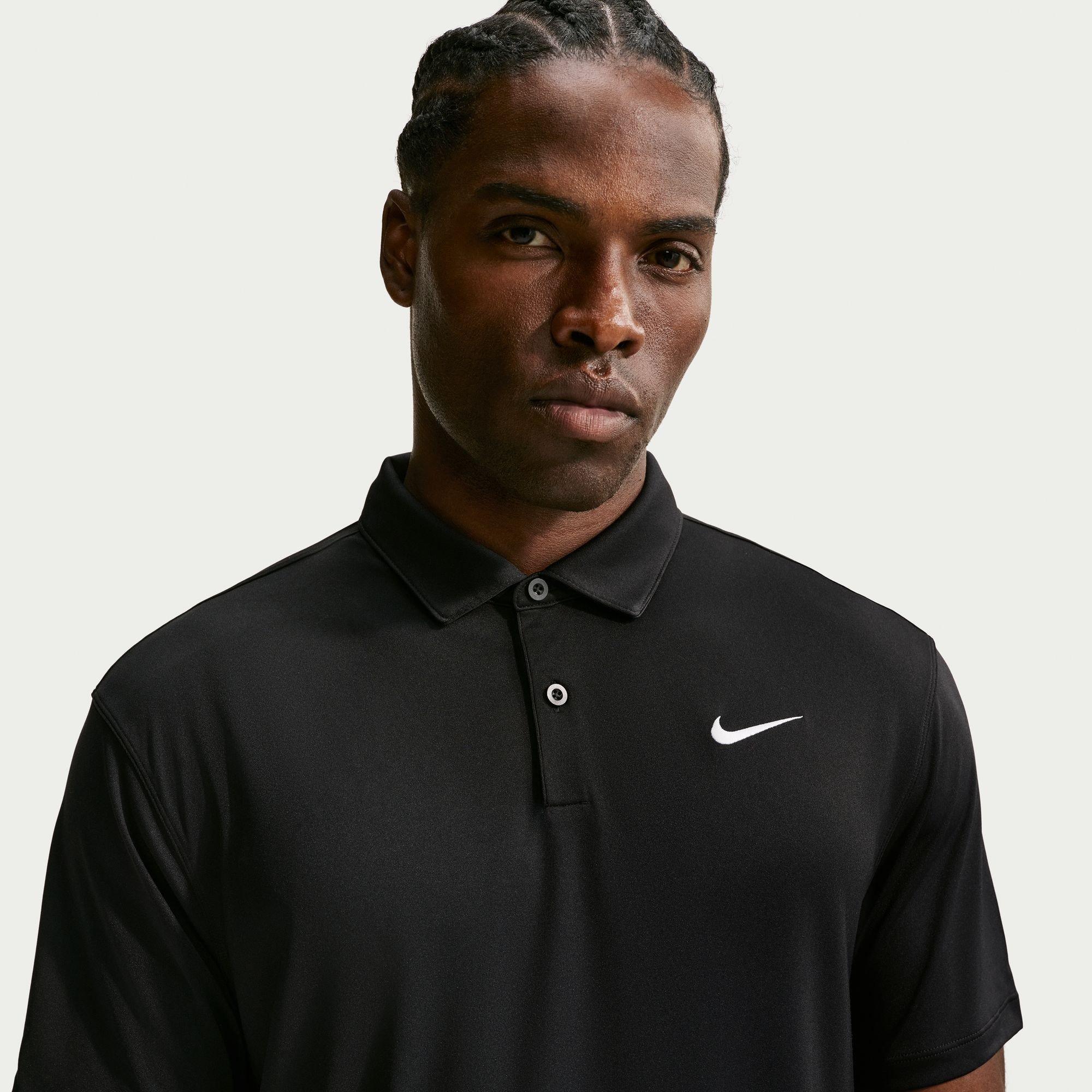 Noir/Blanc - Nike - Men's Short Sleeve Performance Polo Shirt - 1