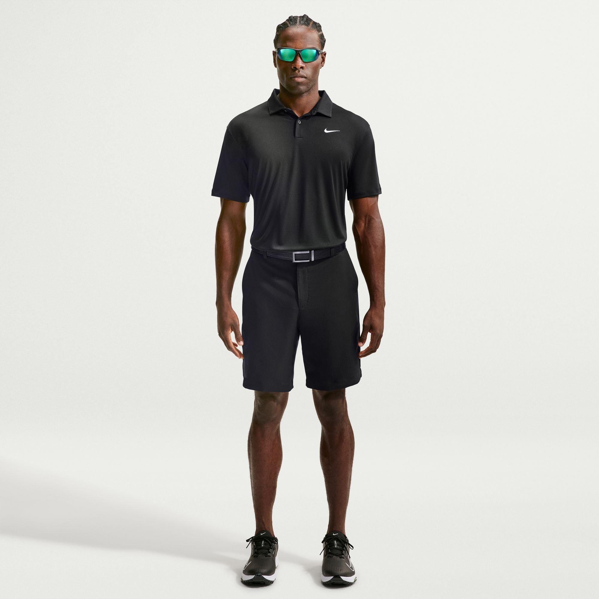 Noir/Blanc - Nike - Men's Short Sleeve Performance Polo Shirt - 4
