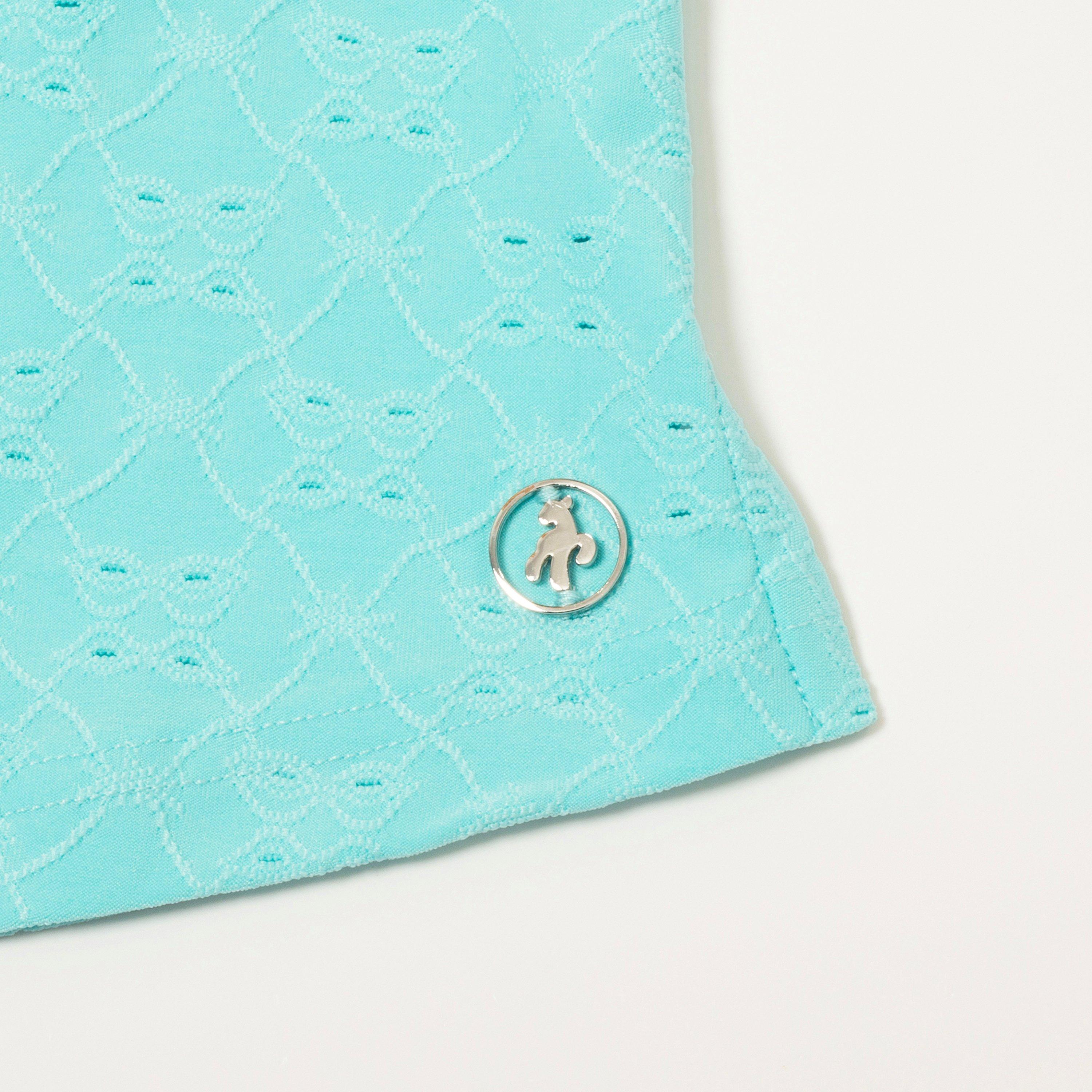 Aqua - Calvin Klein Golf - Sleeveless Performance Polo Shirt - 8